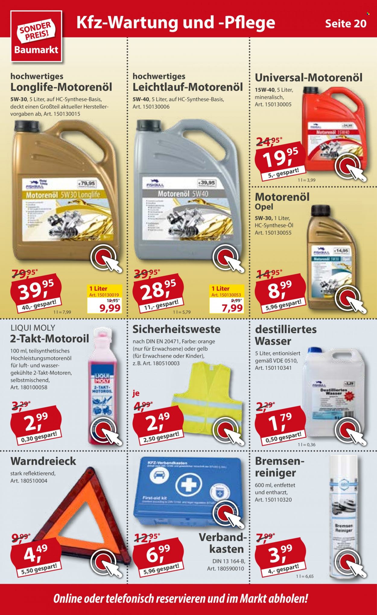 Sonderpreis-Baumarkt Prospekte  - 16.04.2022 - 22.04.2022. Seite 20