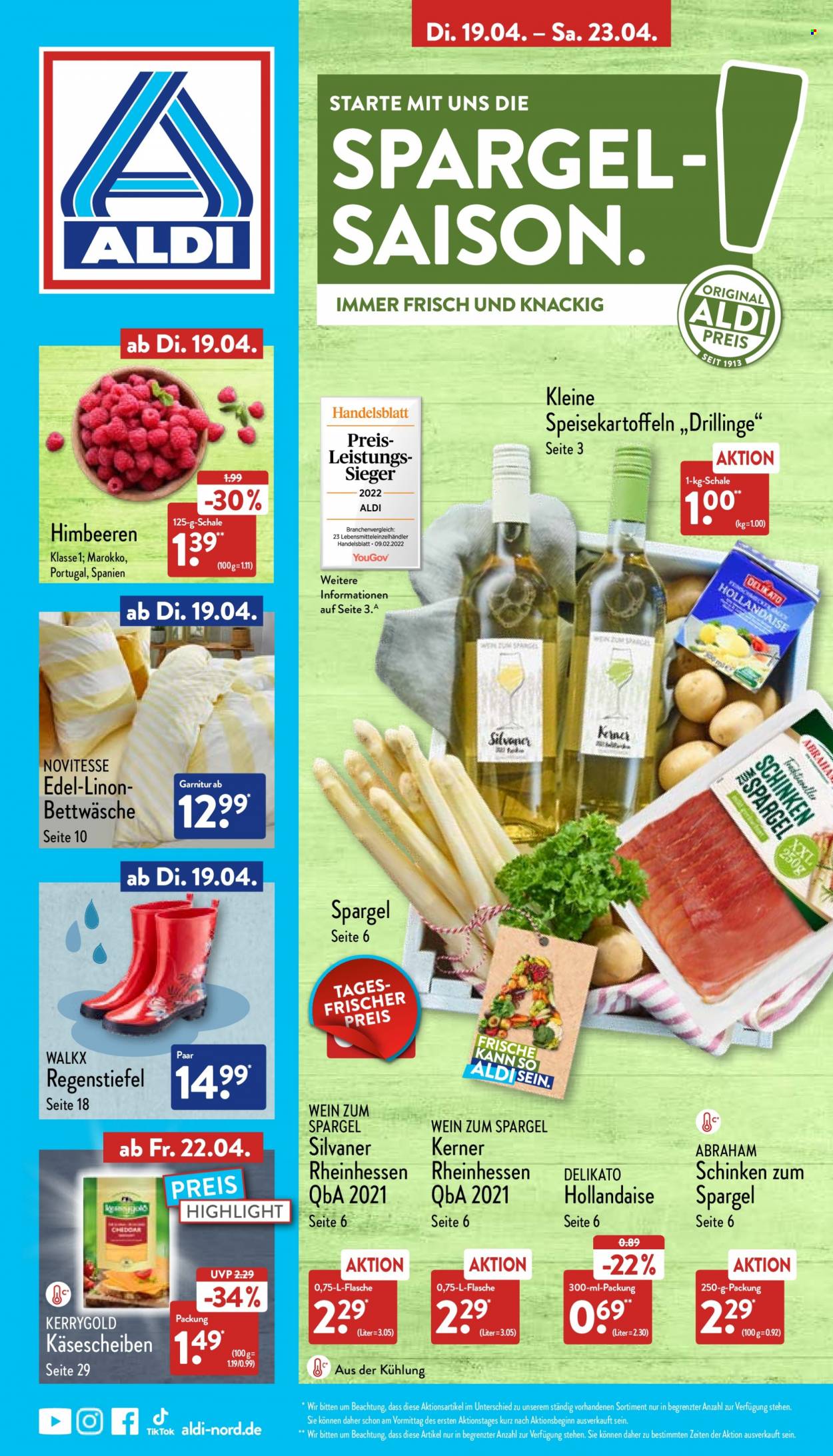 ALDI Nord Prospekte  - 19.04.2022 - 23.04.2022. Seite 1