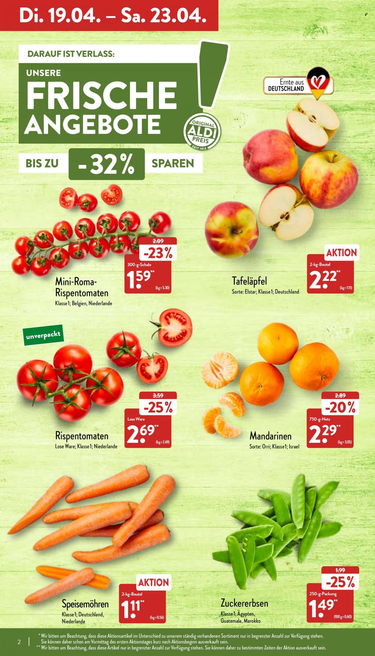 ALDI Nord Prospekte  - 19.04.2022 - 23.04.2022. Seite 2