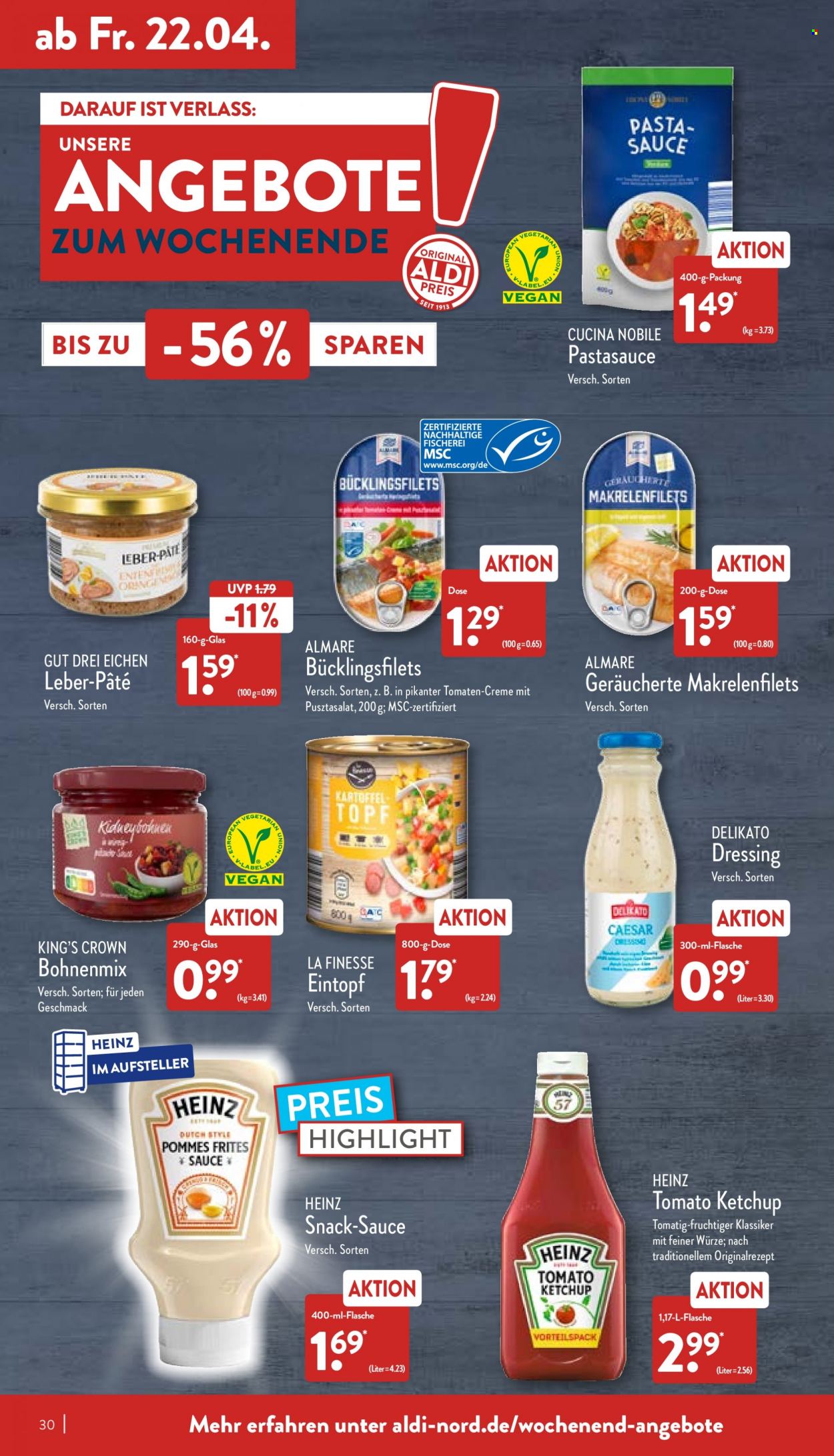 ALDI Nord Prospekte  - 19.04.2022 - 23.04.2022. Seite 30
