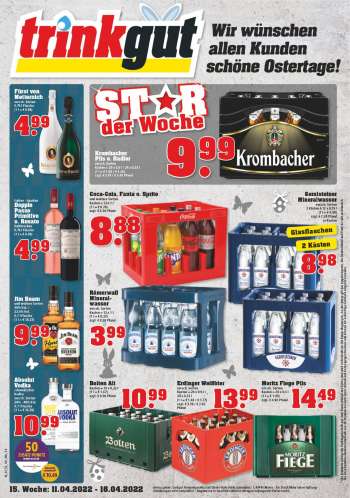 Prospekte trinkgut - 11.04.2022 - 16.04.2022.