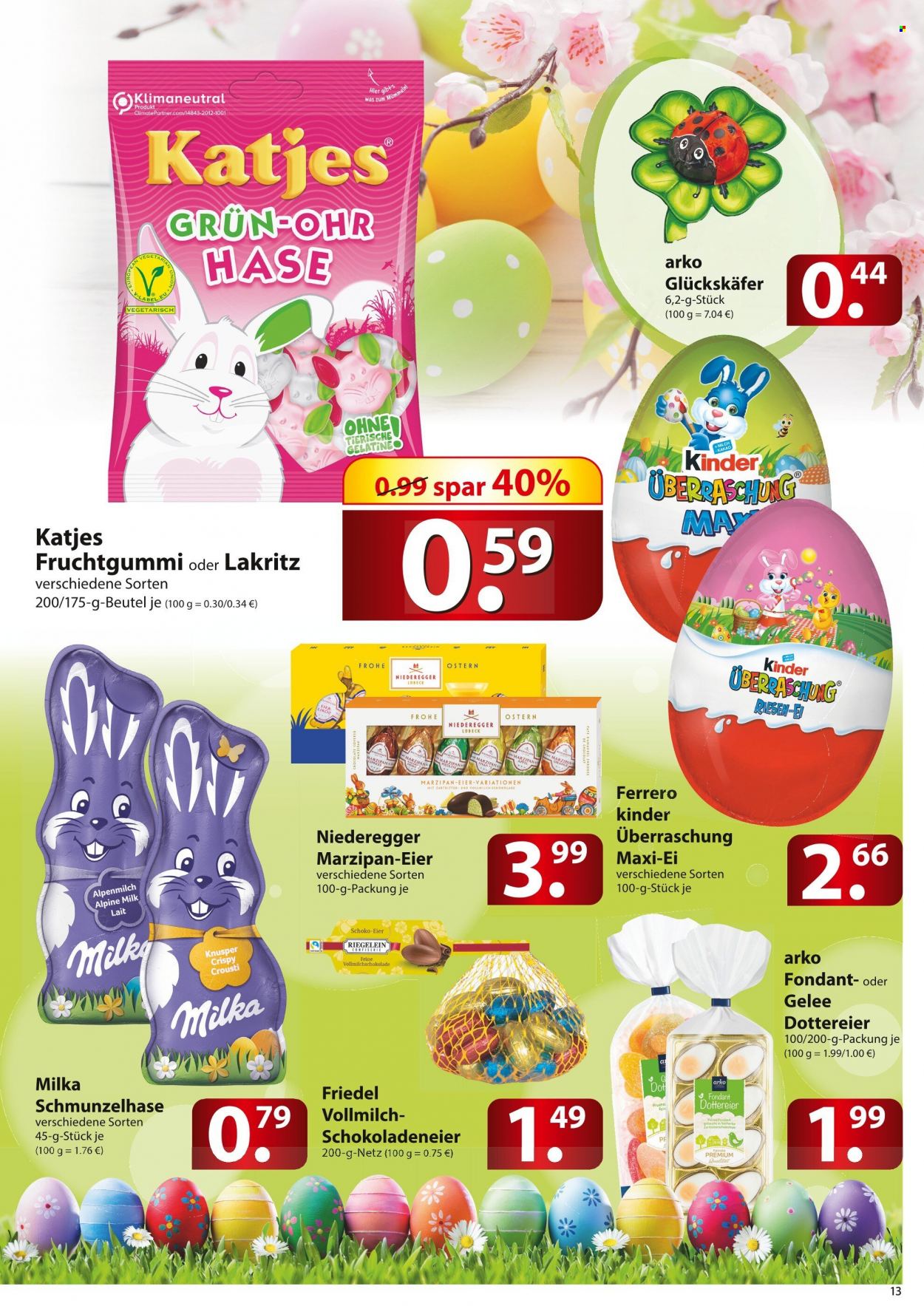 famila Prospekte  - 11.04.2022 - 16.04.2022. Seite 13