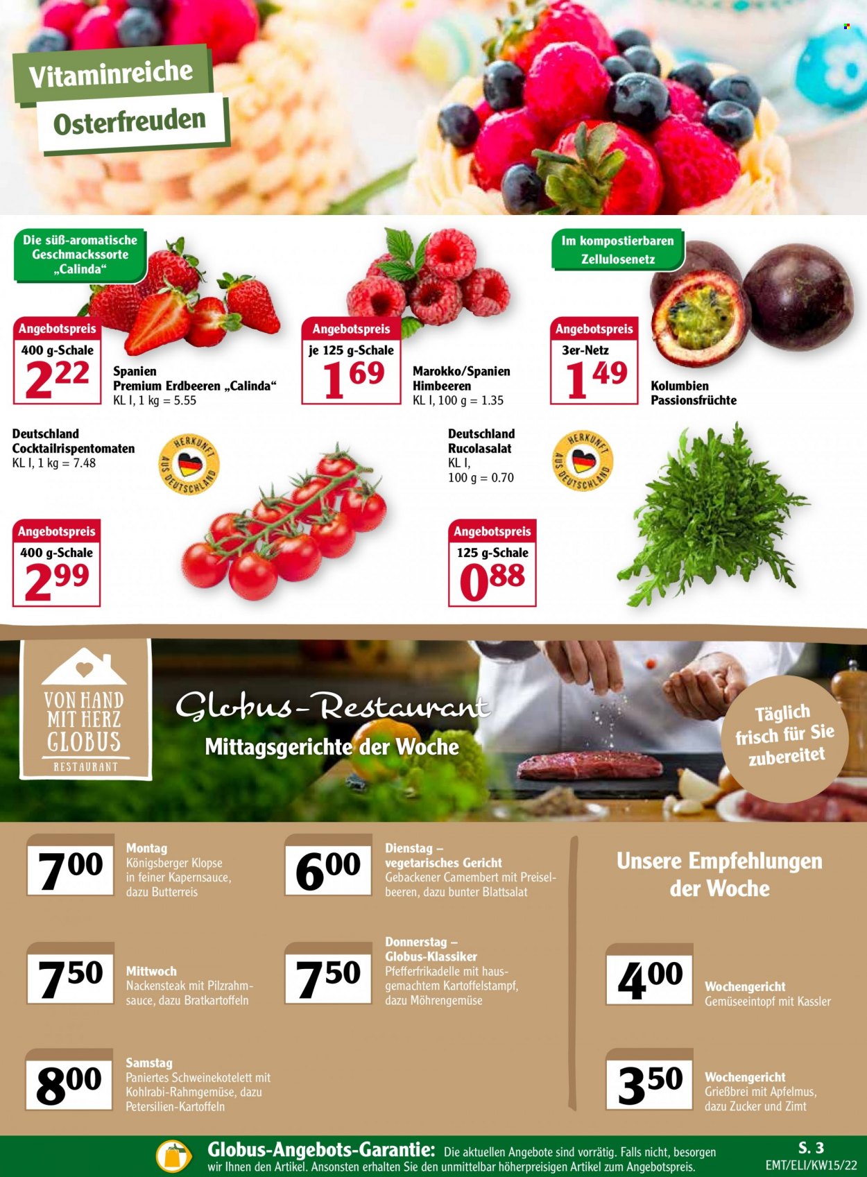 Globus Prospekte  - 11.04.2022 - 16.04.2022. Seite 7
