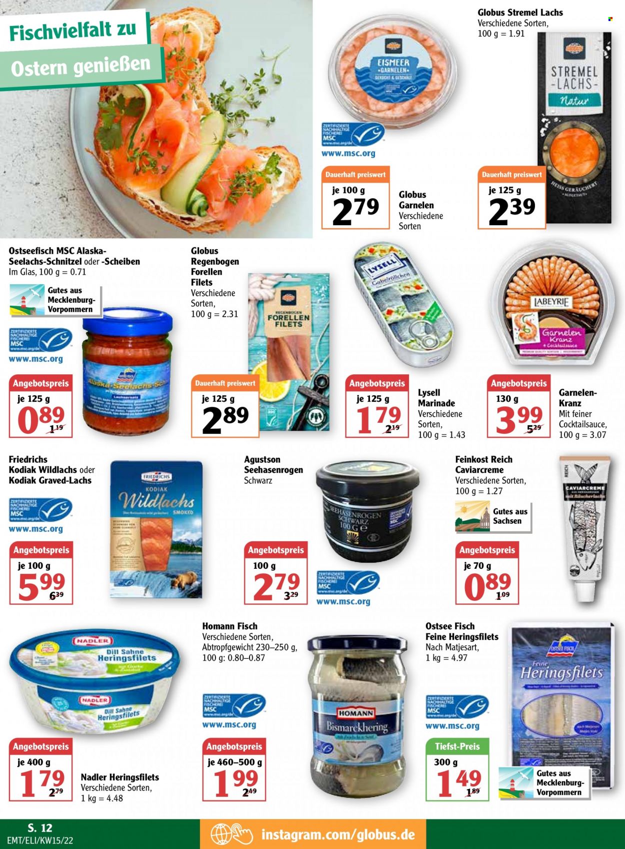 Globus Prospekte  - 11.04.2022 - 16.04.2022. Seite 16