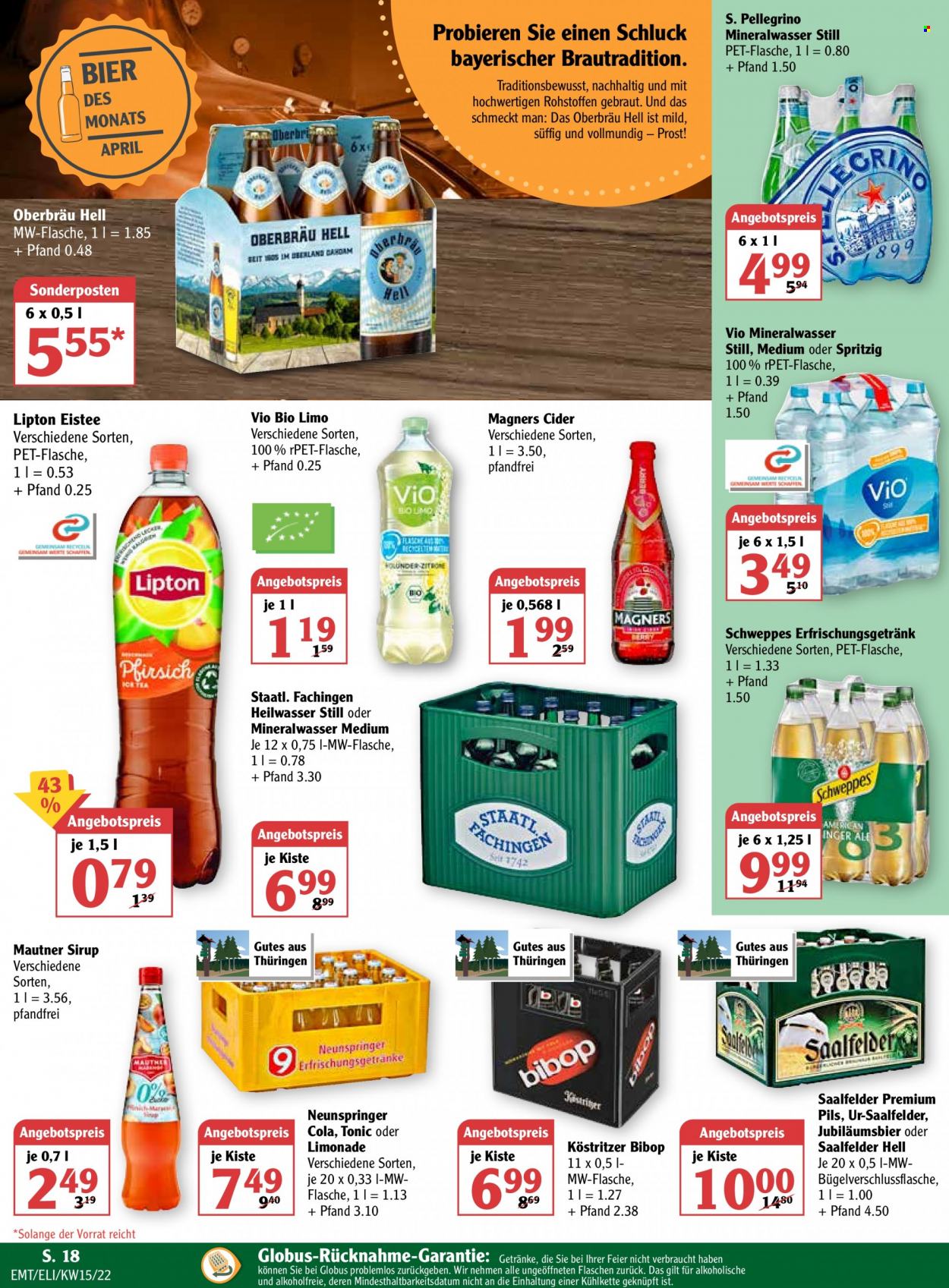 Globus Prospekte  - 11.04.2022 - 16.04.2022. Seite 22