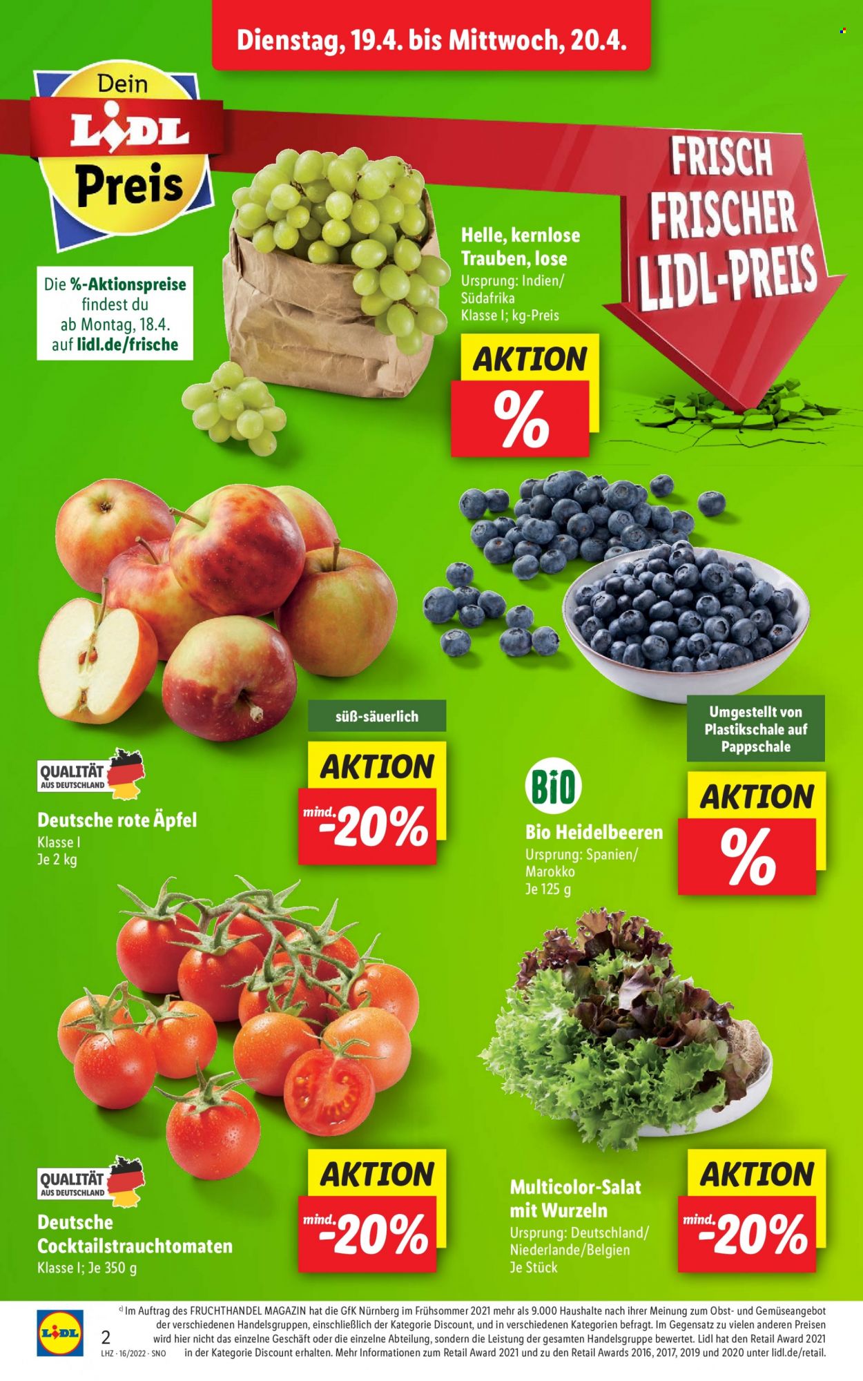 Lidl Prospekte  - 19.04.2022 - 23.04.2022. Seite 2