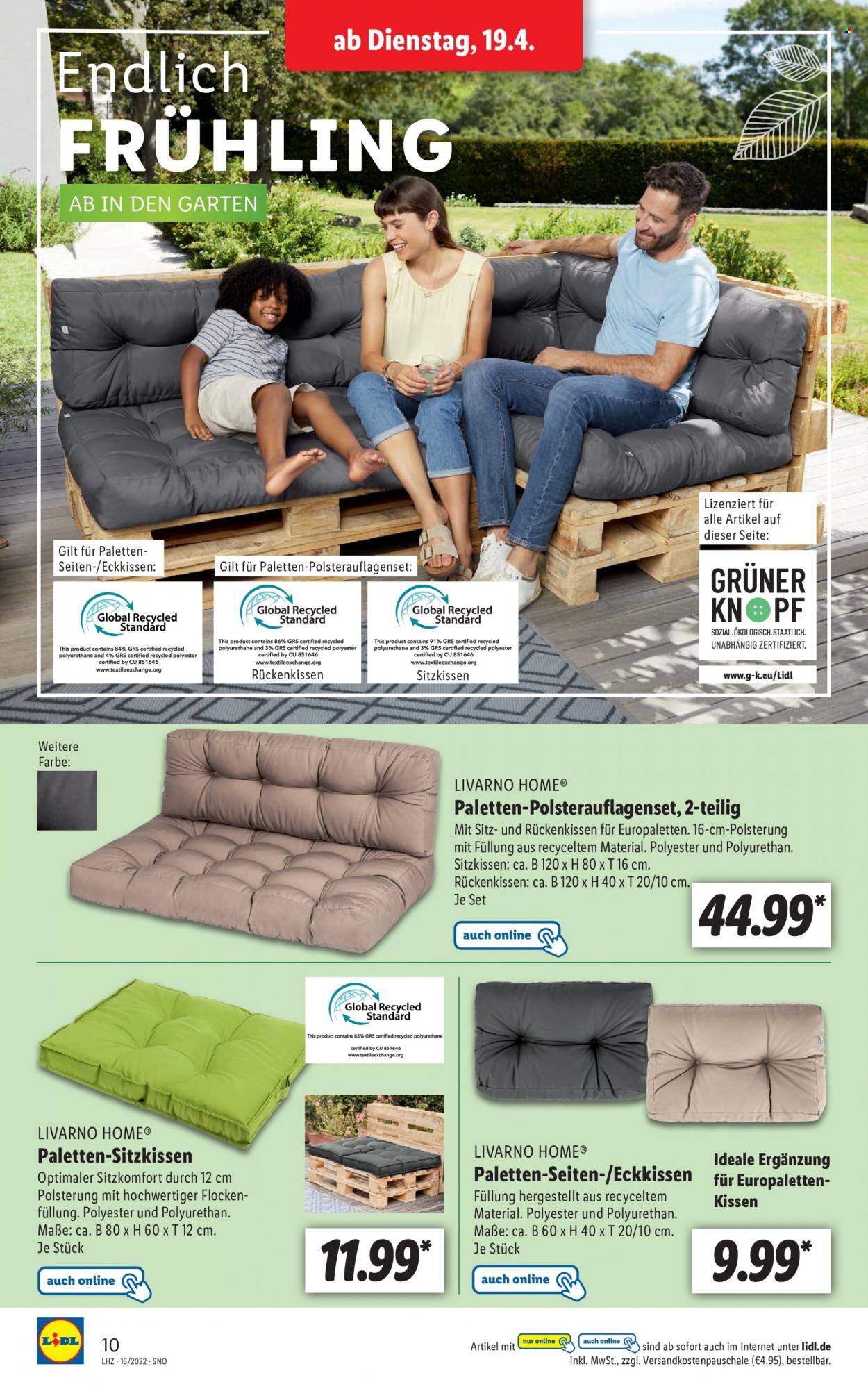 Lidl Prospekte  - 19.04.2022 - 23.04.2022. Seite 10