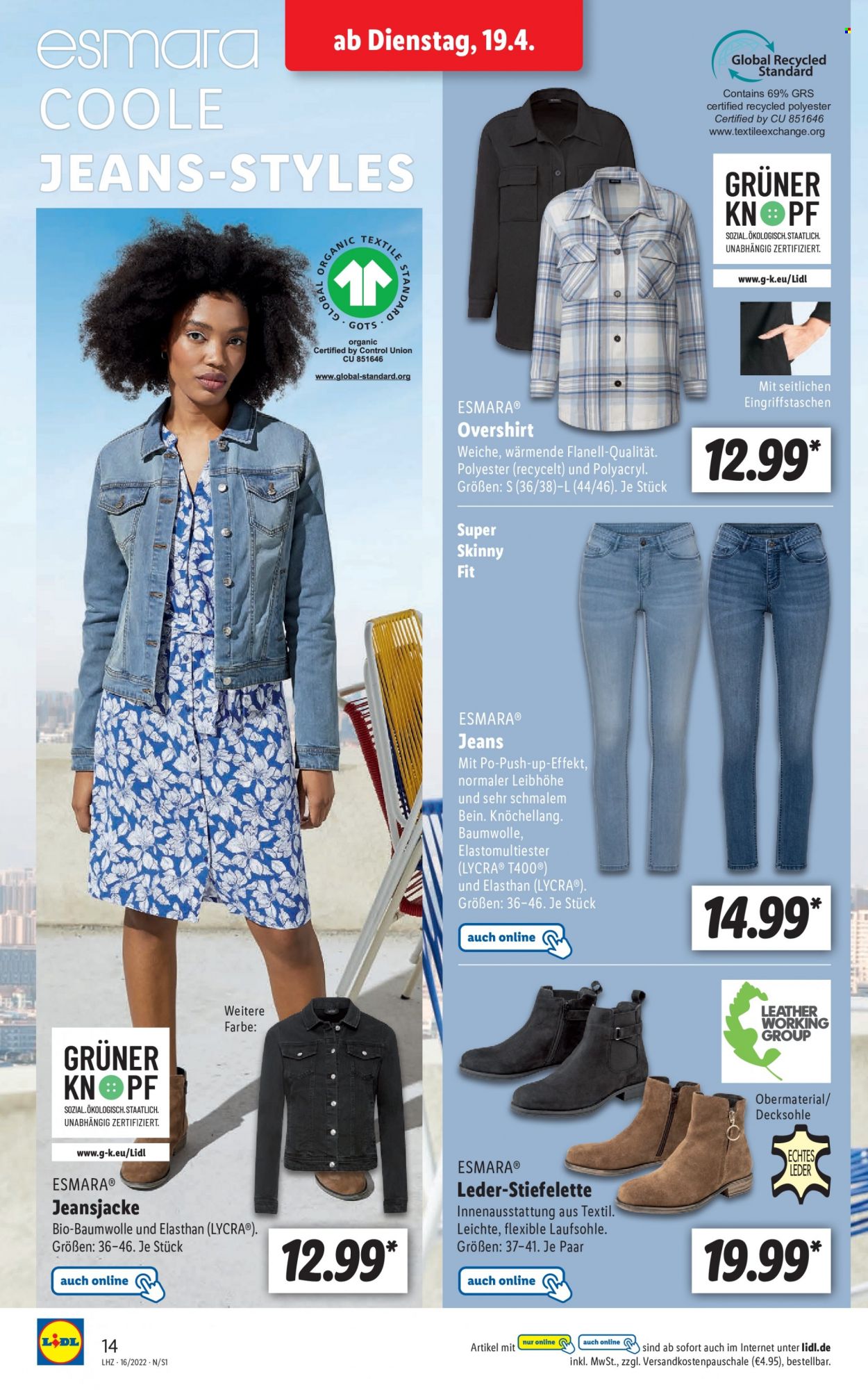 Lidl Prospekte  - 19.04.2022 - 23.04.2022. Seite 14