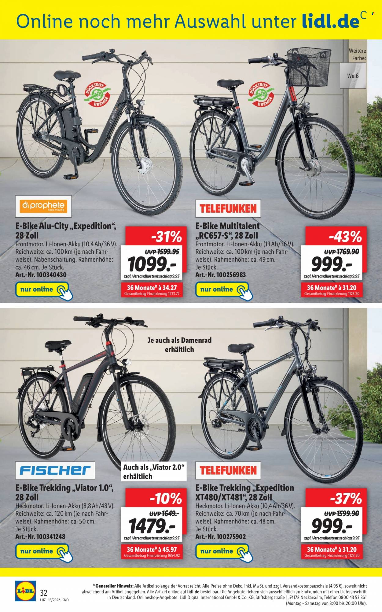 Lidl Prospekte  - 19.04.2022 - 23.04.2022. Seite 32