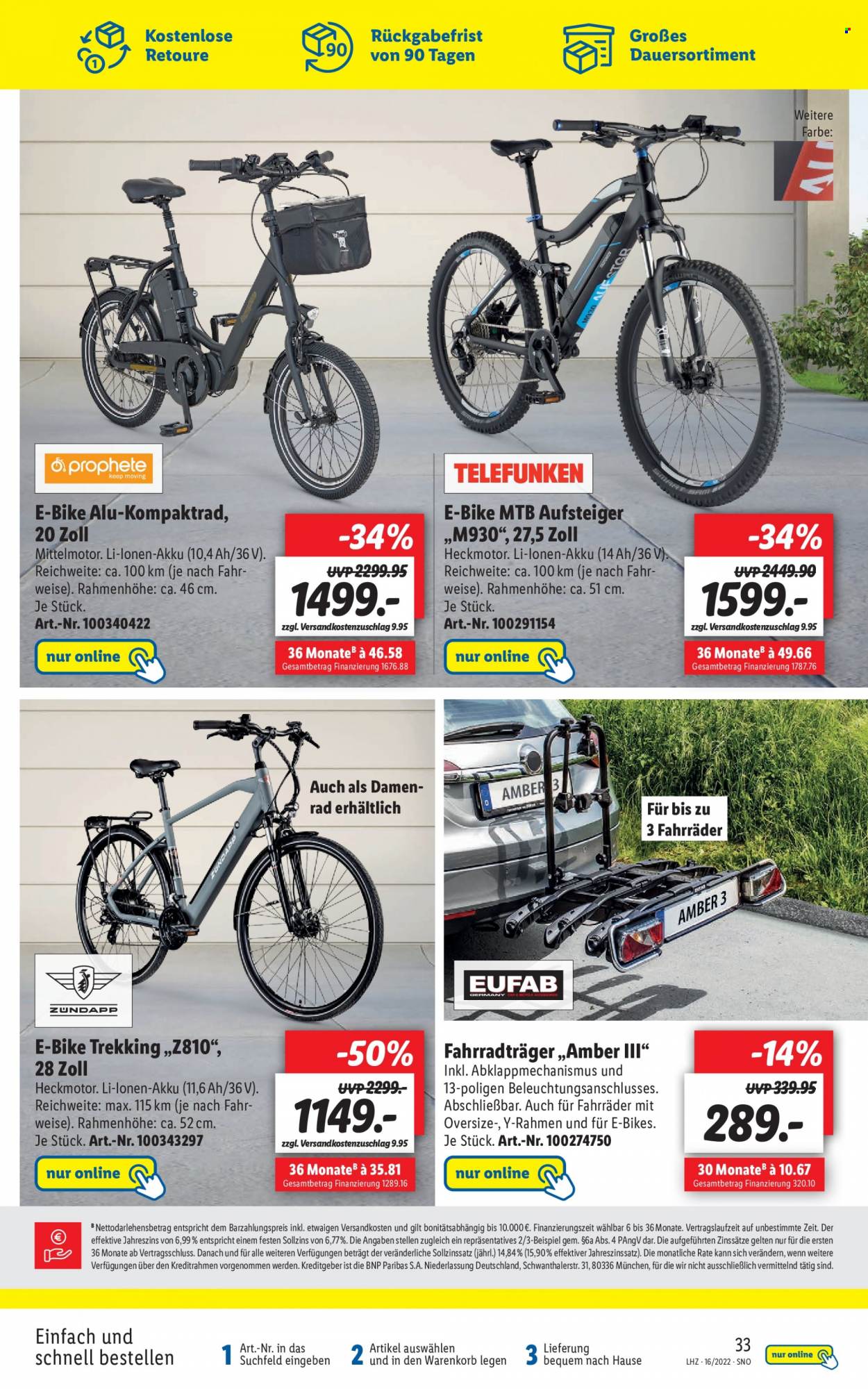 Lidl Prospekte  - 19.04.2022 - 23.04.2022. Seite 33