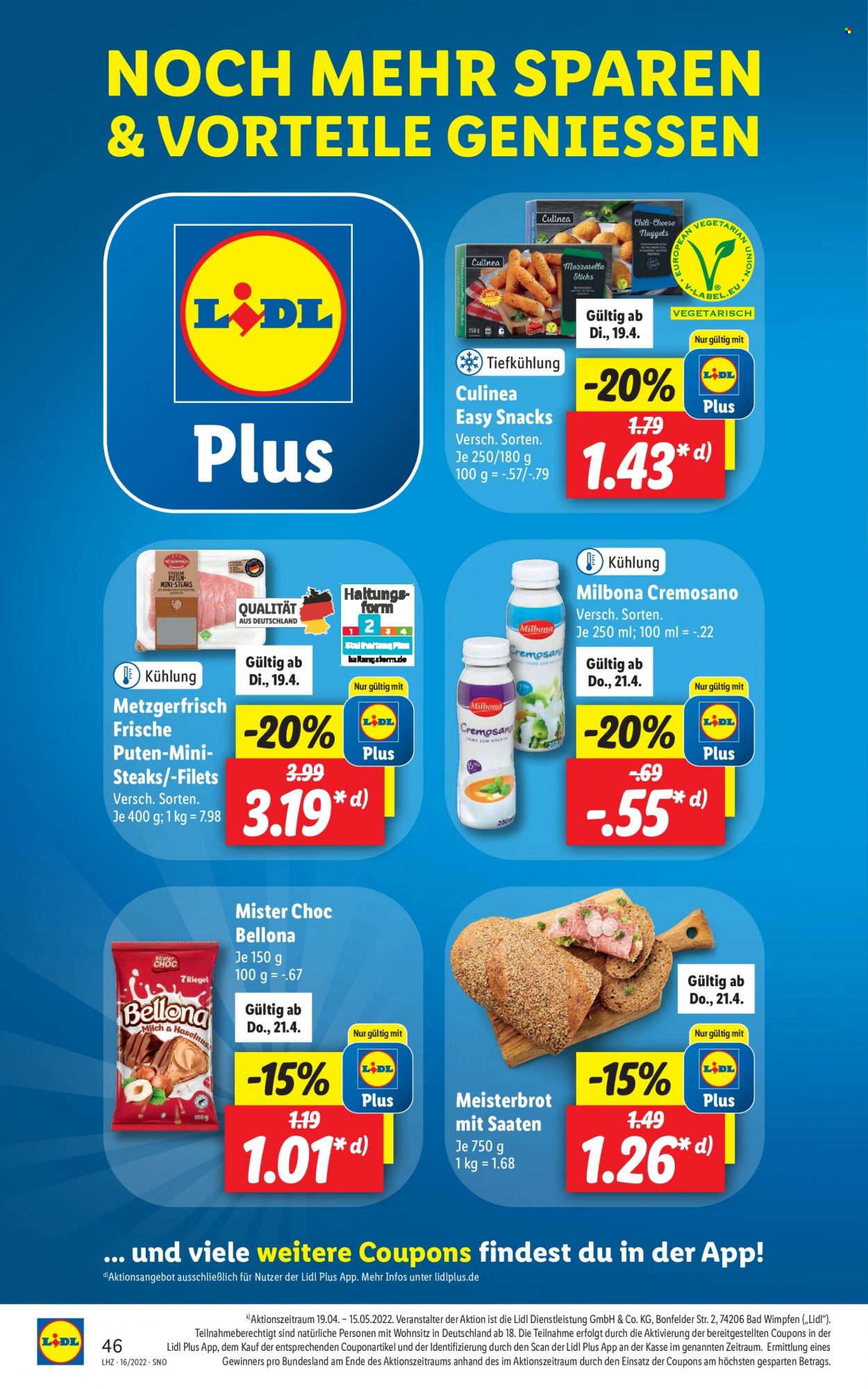 Lidl Prospekte  - 19.04.2022 - 23.04.2022. Seite 46
