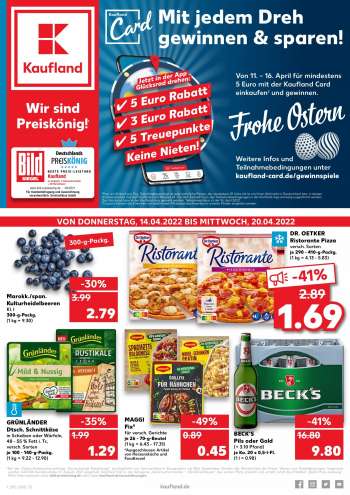 Prospekte Kaufland - 14.04.2022 - 20.04.2022.