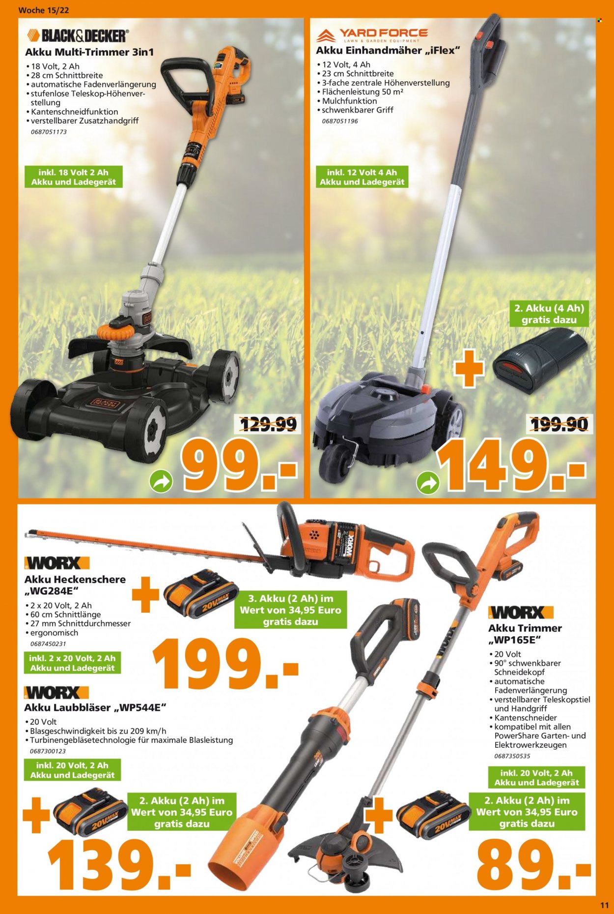 Globus Baumarkt Prospekte  - 11.04.2022 - 16.04.2022. Seite 11