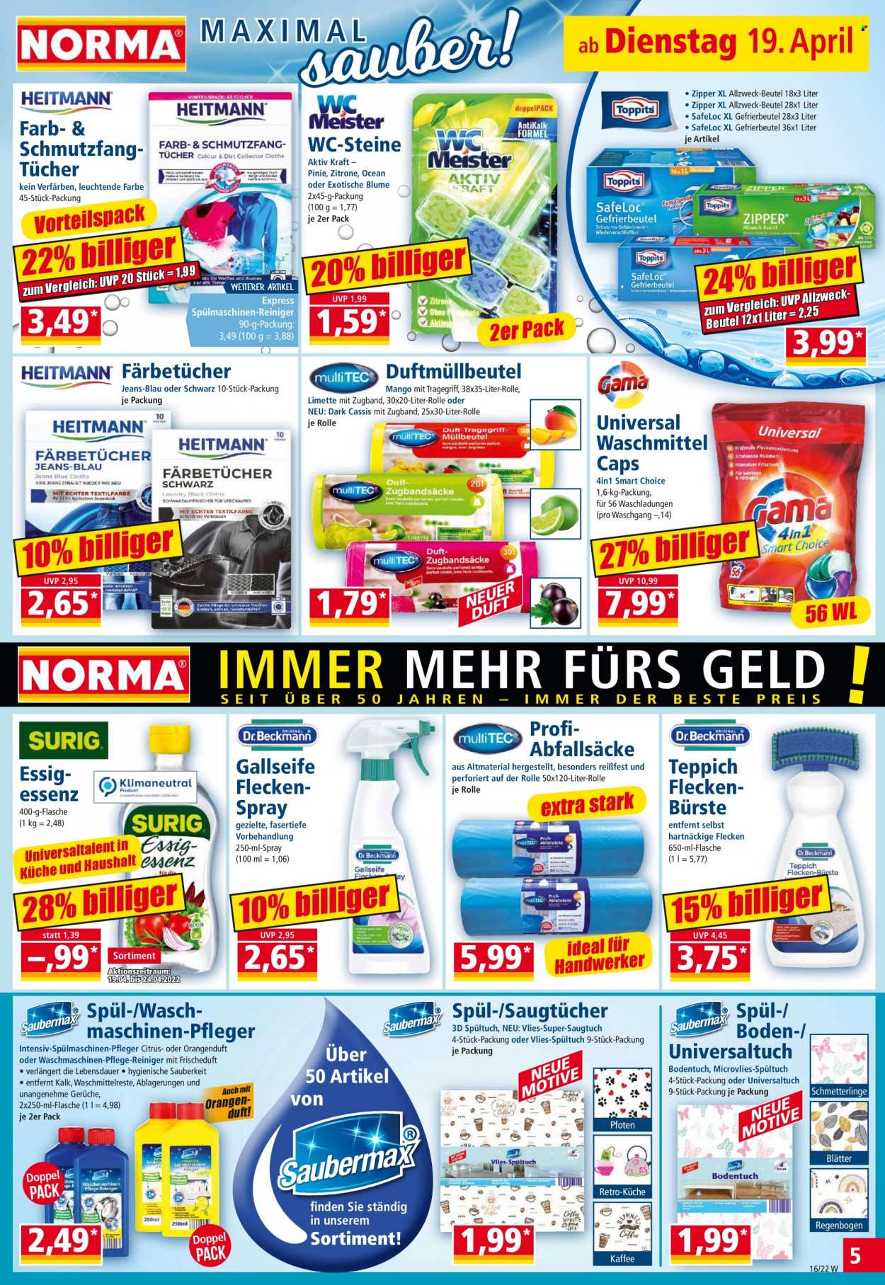 Norma Prospekte  - 19.04.2022 - 24.04.2022. Seite 5