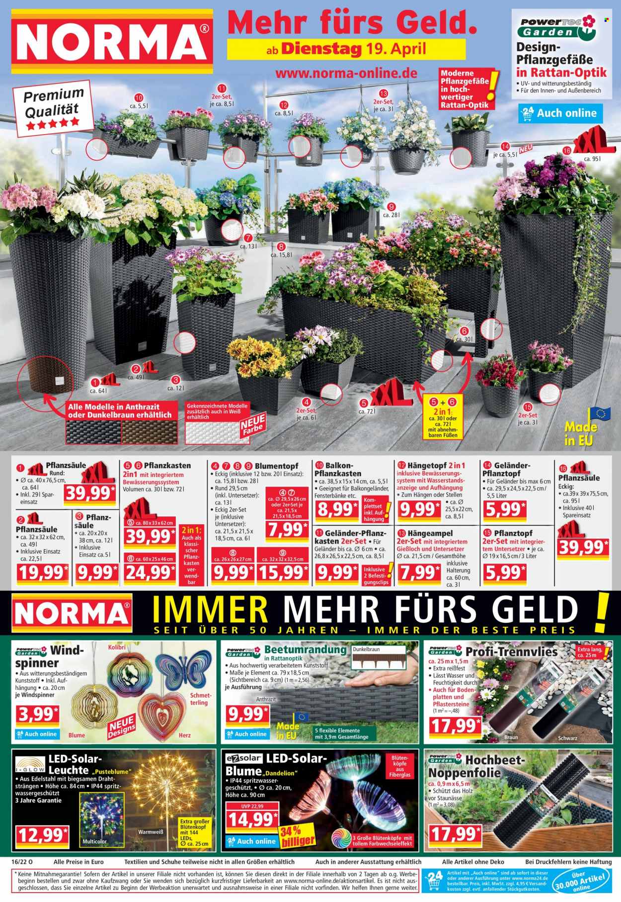 Norma Prospekte  - 19.04.2022 - 24.04.2022. Seite 1