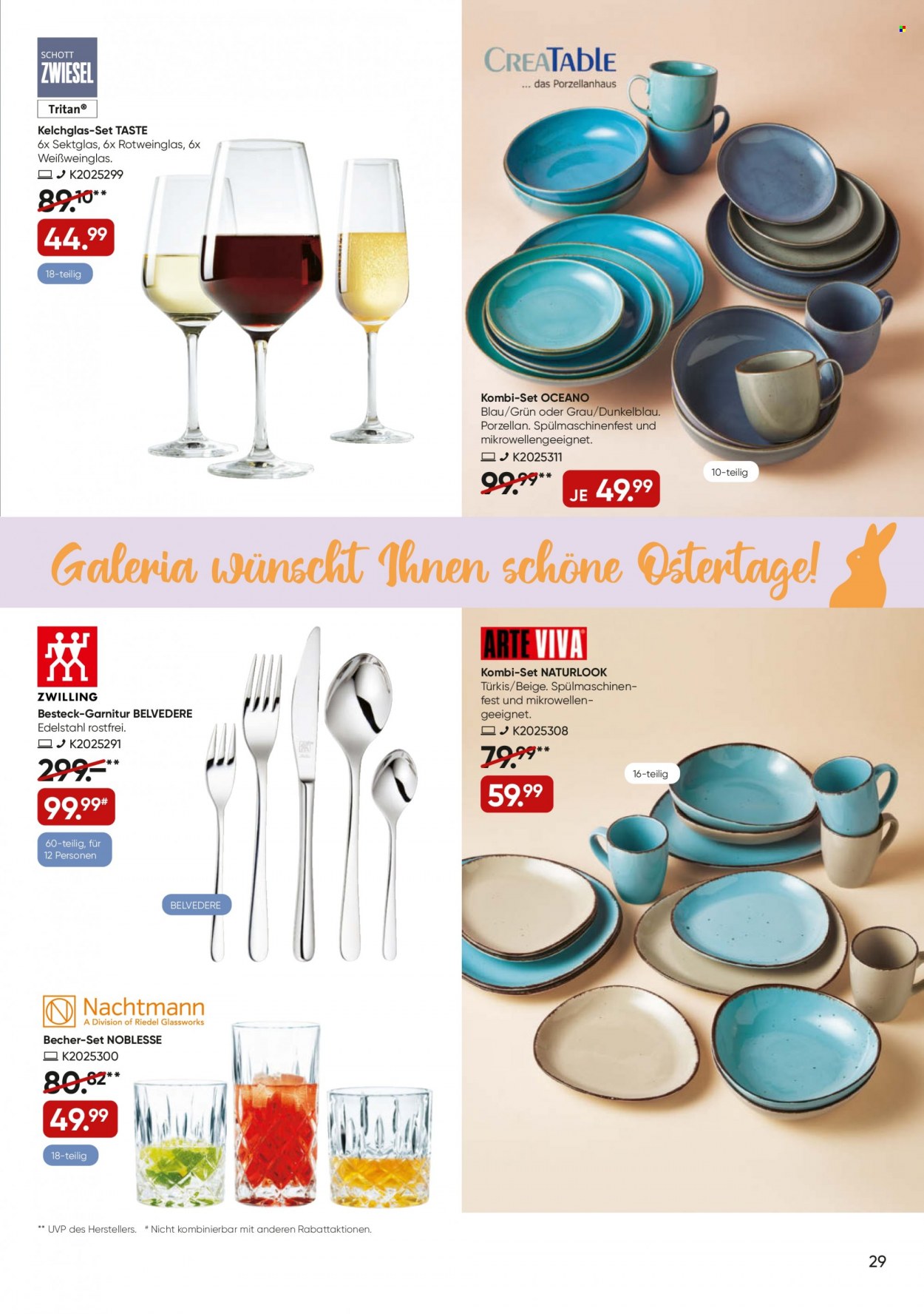 GALERIA Karstadt Kaufhof Prospekte  - 11.04.2022 - 17.04.2022. Seite 29