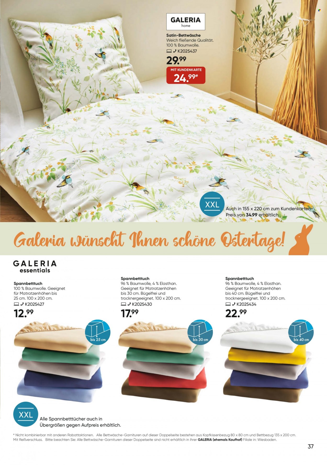GALERIA Karstadt Kaufhof Prospekte  - 11.04.2022 - 17.04.2022. Seite 37