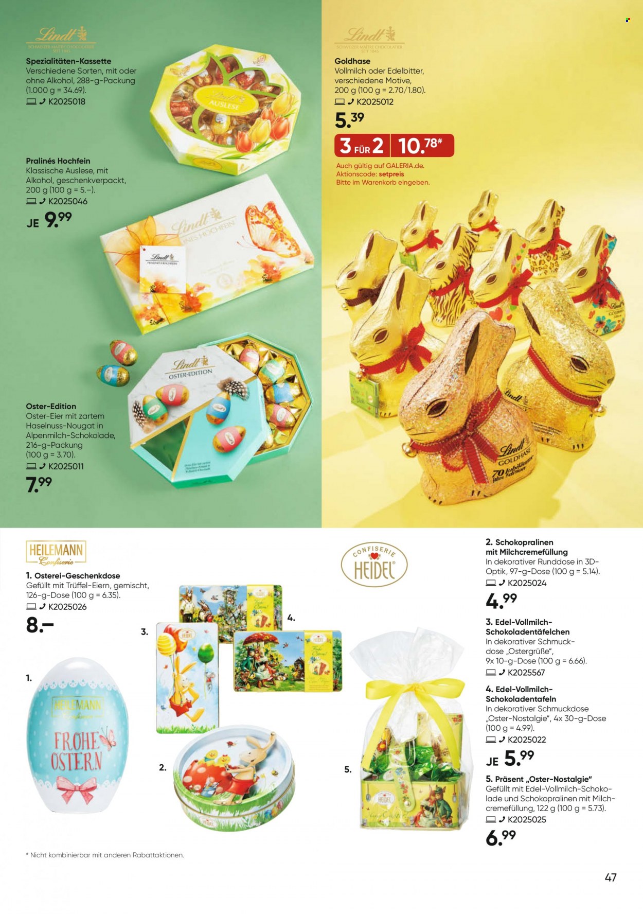 GALERIA Karstadt Kaufhof Prospekte  - 11.04.2022 - 17.04.2022. Seite 47