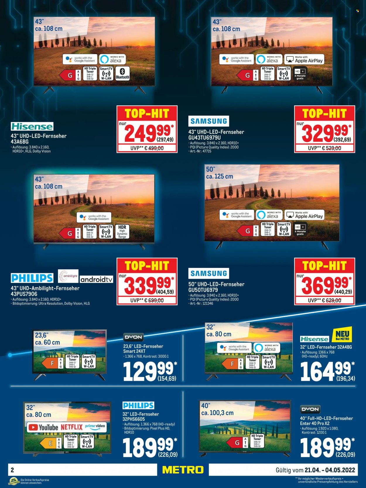 Metro Prospekte  - 21.04.2022 - 4.05.2022. Seite 2