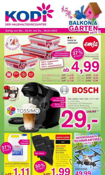 Prospekte KODi - 25.04.2022 - 30.04.2022.