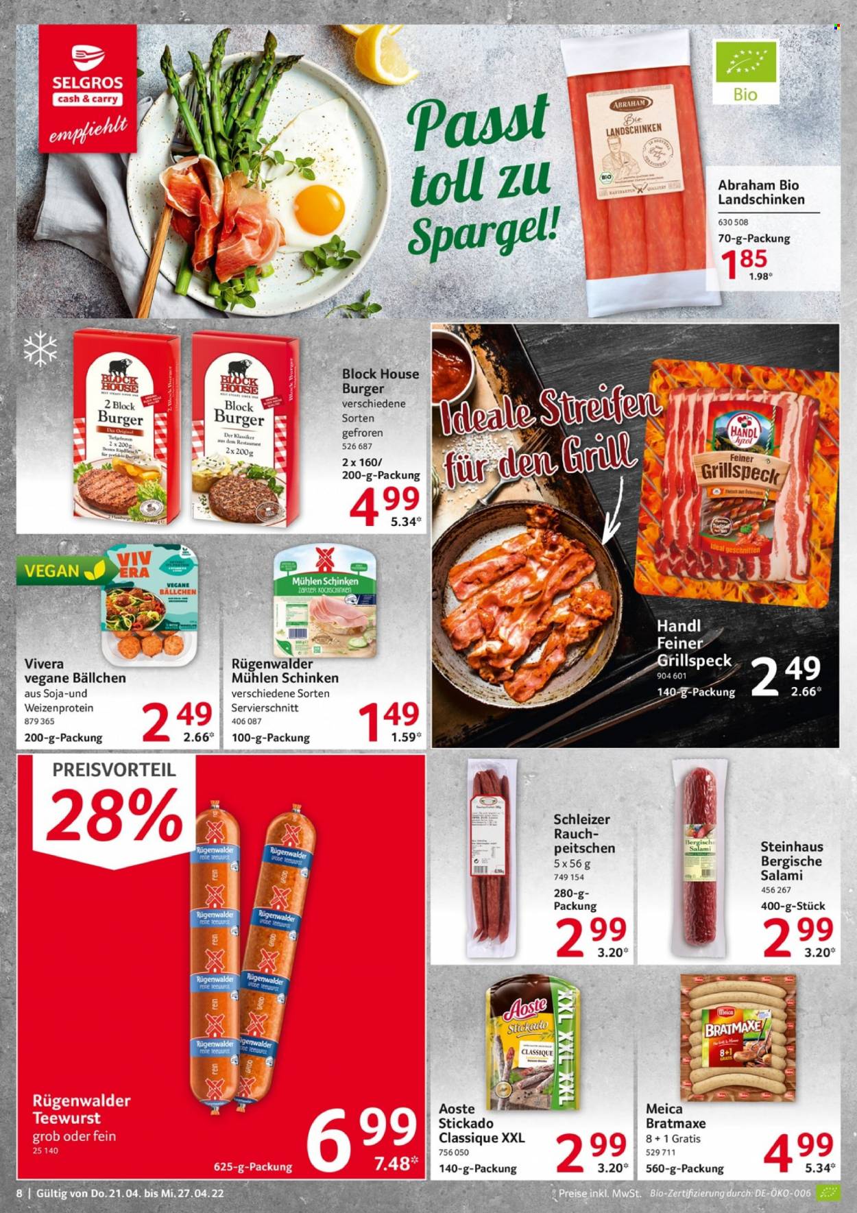 Selgros Prospekte  - 21.04.2022 - 27.04.2022. Seite 8