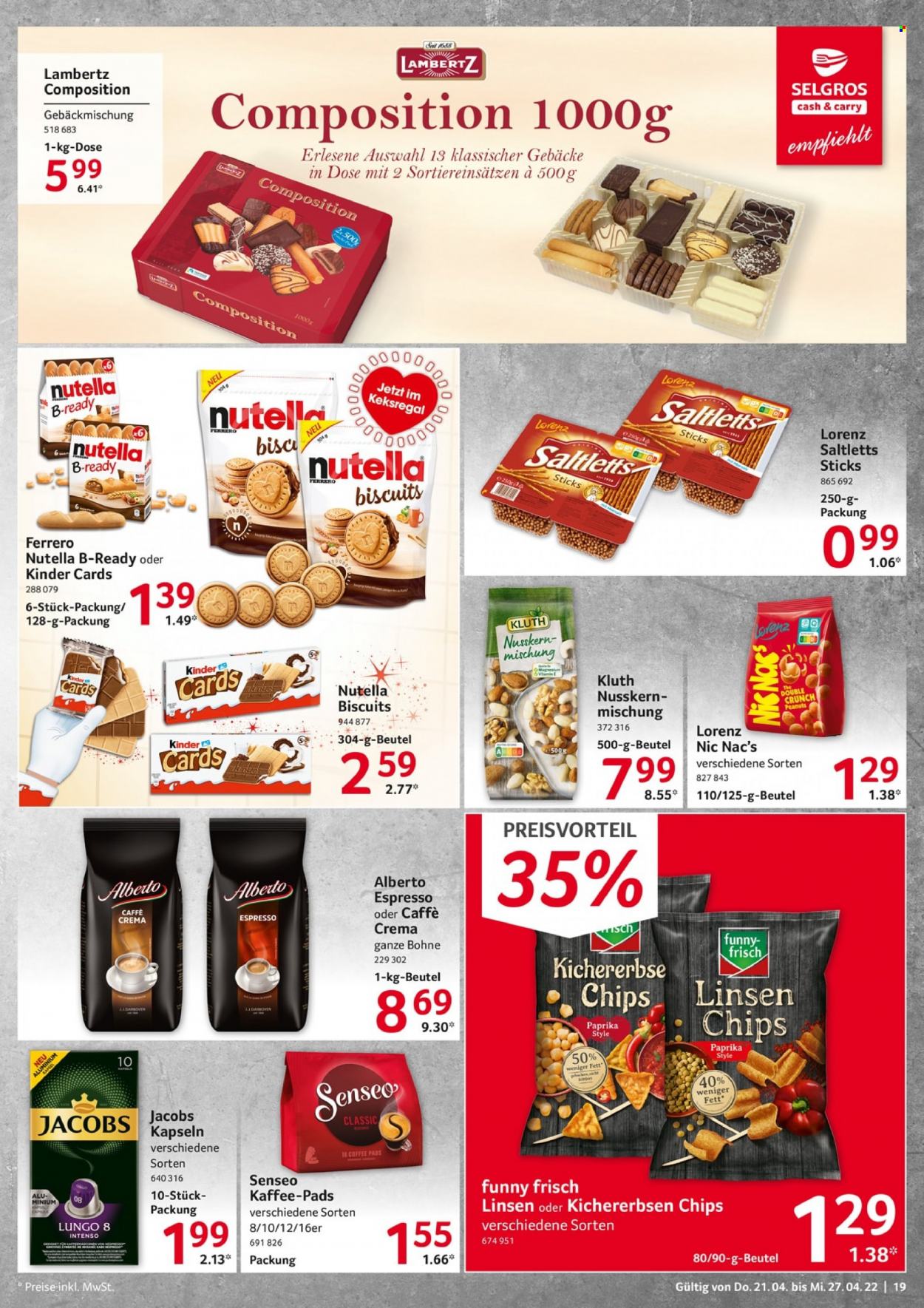 Selgros Prospekte  - 21.04.2022 - 27.04.2022. Seite 19