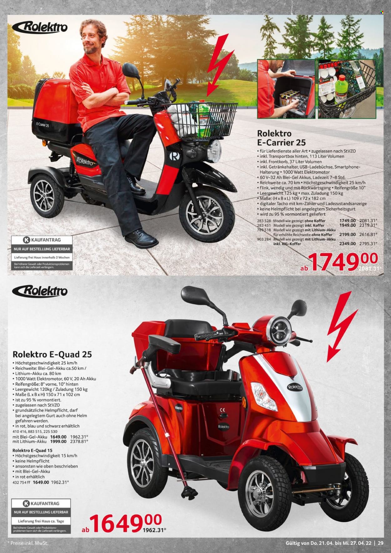 Selgros Prospekte  - 21.04.2022 - 27.04.2022. Seite 29