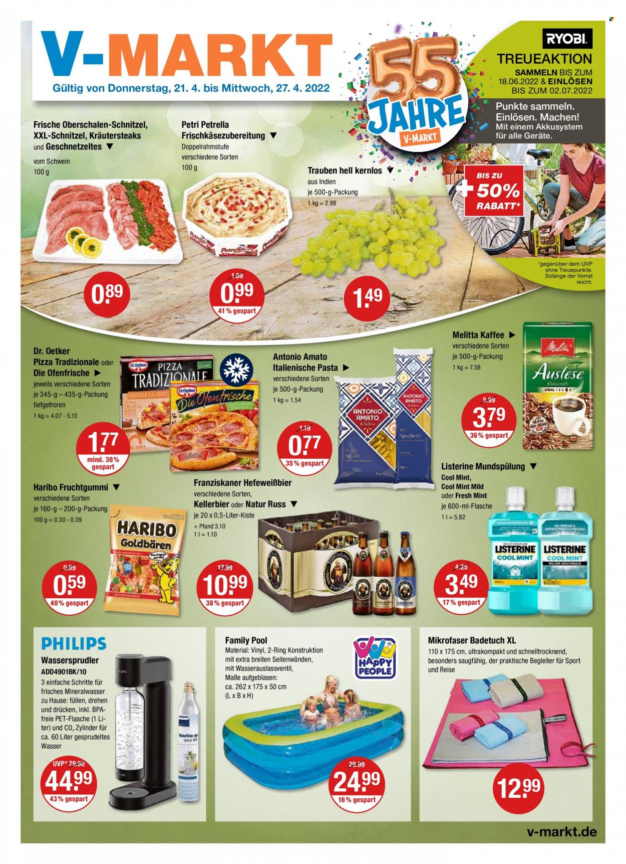 V-Markt Prospekte  - 21.04.2022 - 27.04.2022. Seite 1