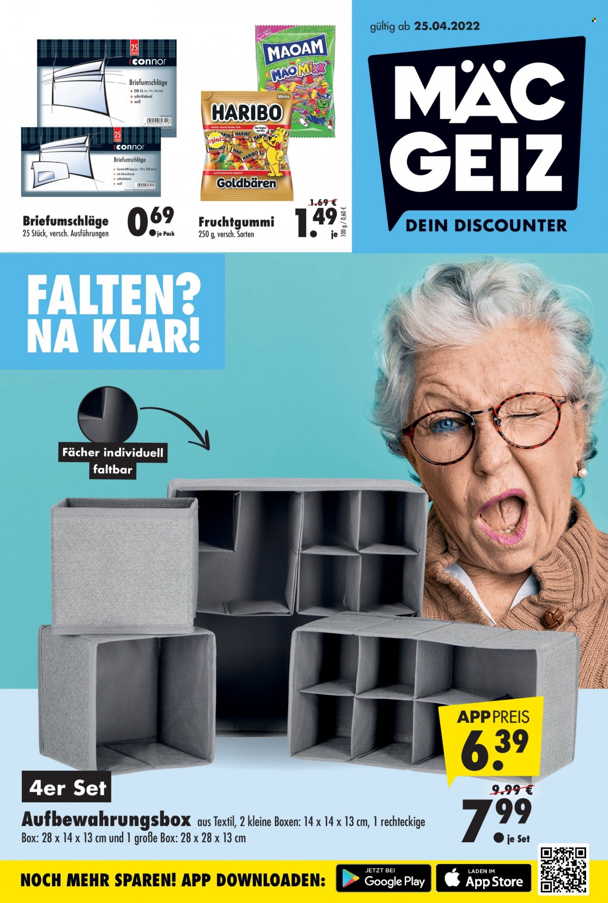 Mäc-Geiz Prospekte  - 25.04.2022 - 30.04.2022. Seite 1