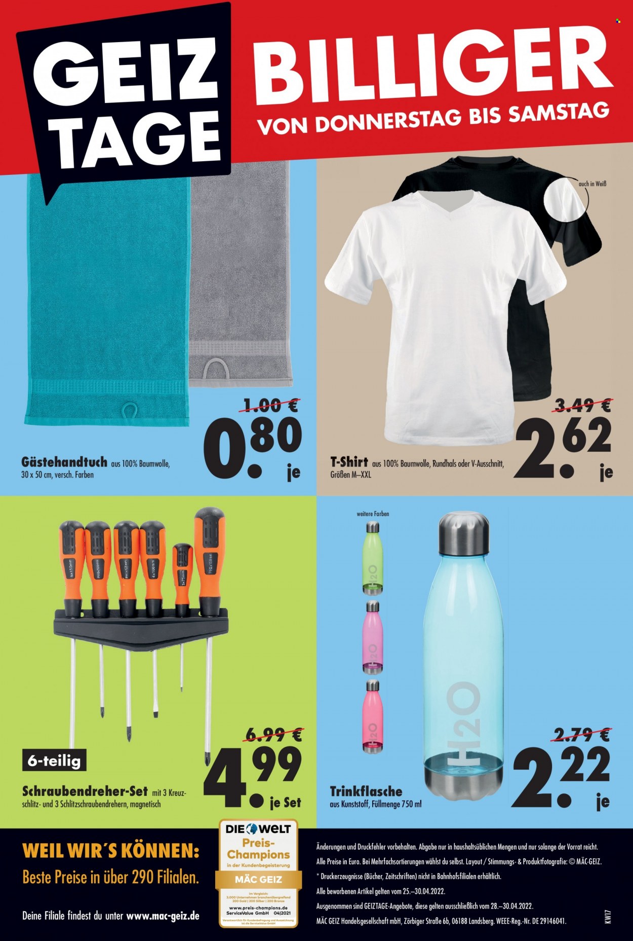 Mäc-Geiz Prospekte  - 25.04.2022 - 30.04.2022. Seite 9