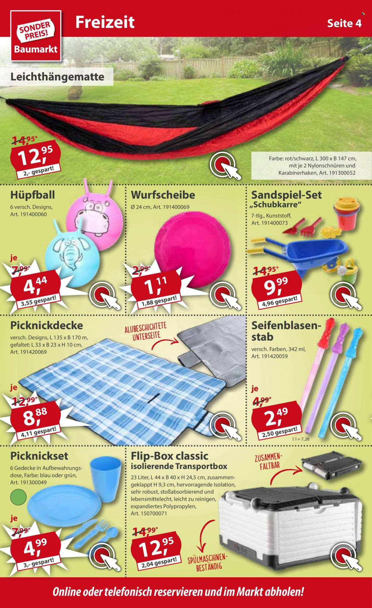 Sonderpreis-Baumarkt Prospekte  - 23.04.2022 - 29.04.2022. Seite 4