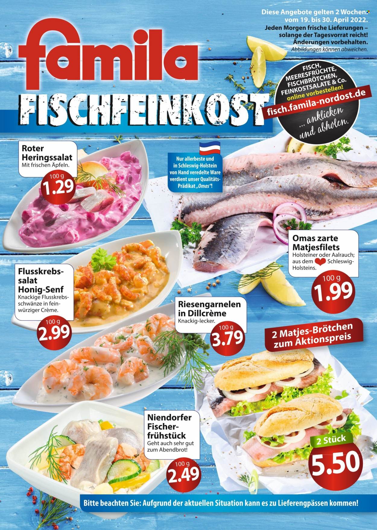 famila Prospekte  - 19.04.2022 - 30.04.2022. Seite 2