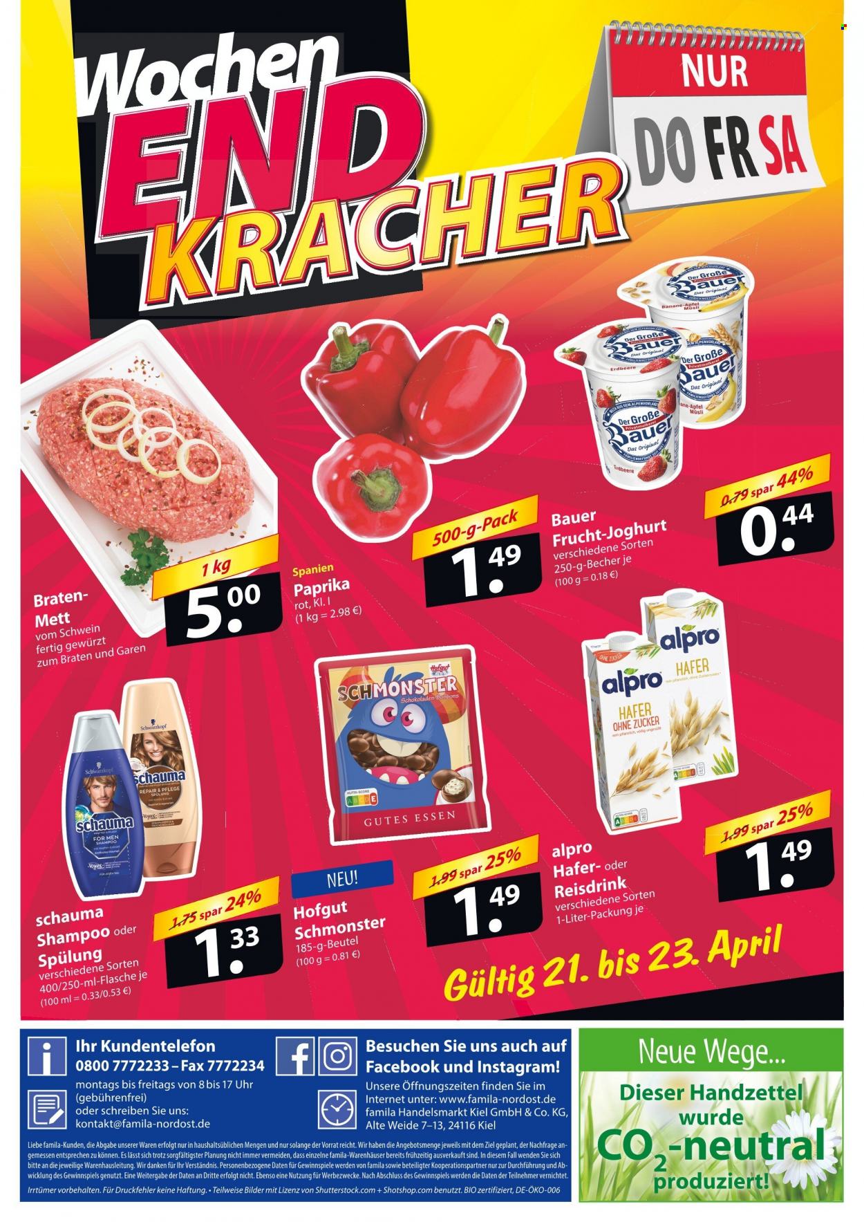 famila Prospekte  - 19.04.2022 - 23.04.2022. Seite 32