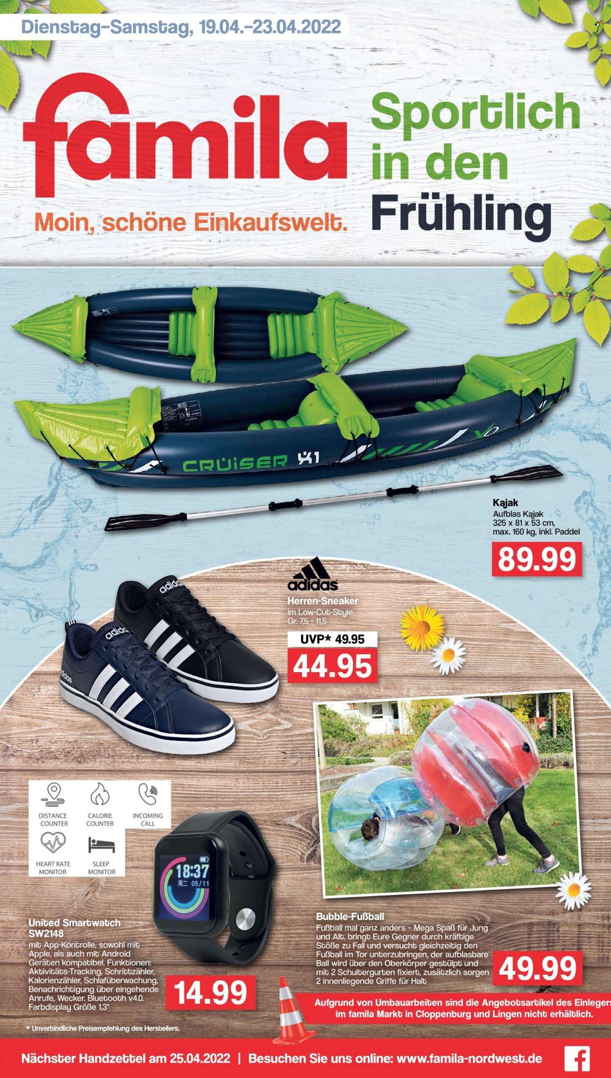 famila Prospekte  - 19.04.2022 - 23.04.2022. Seite 1