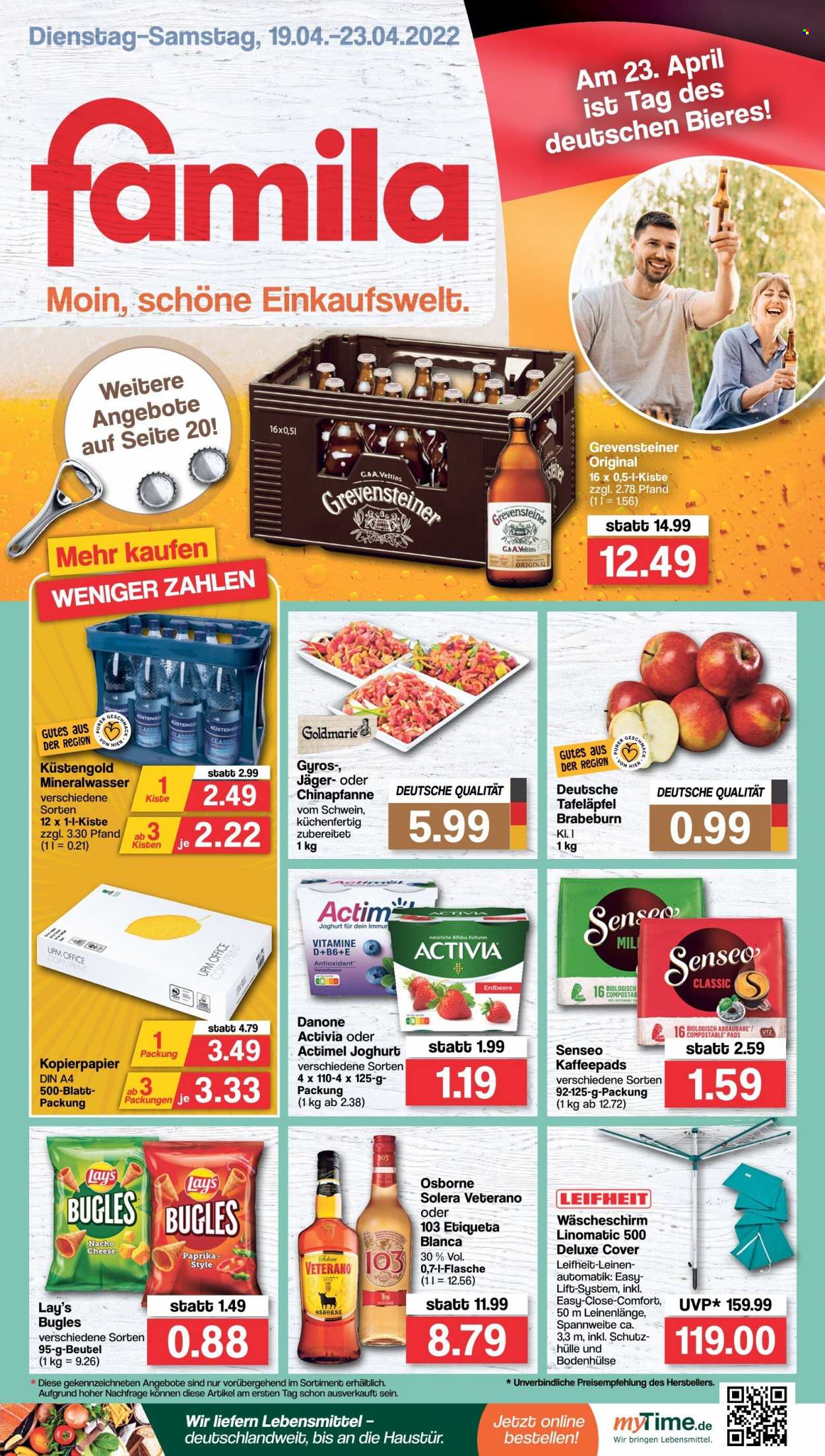 famila Prospekte  - 19.04.2022 - 23.04.2022. Seite 1