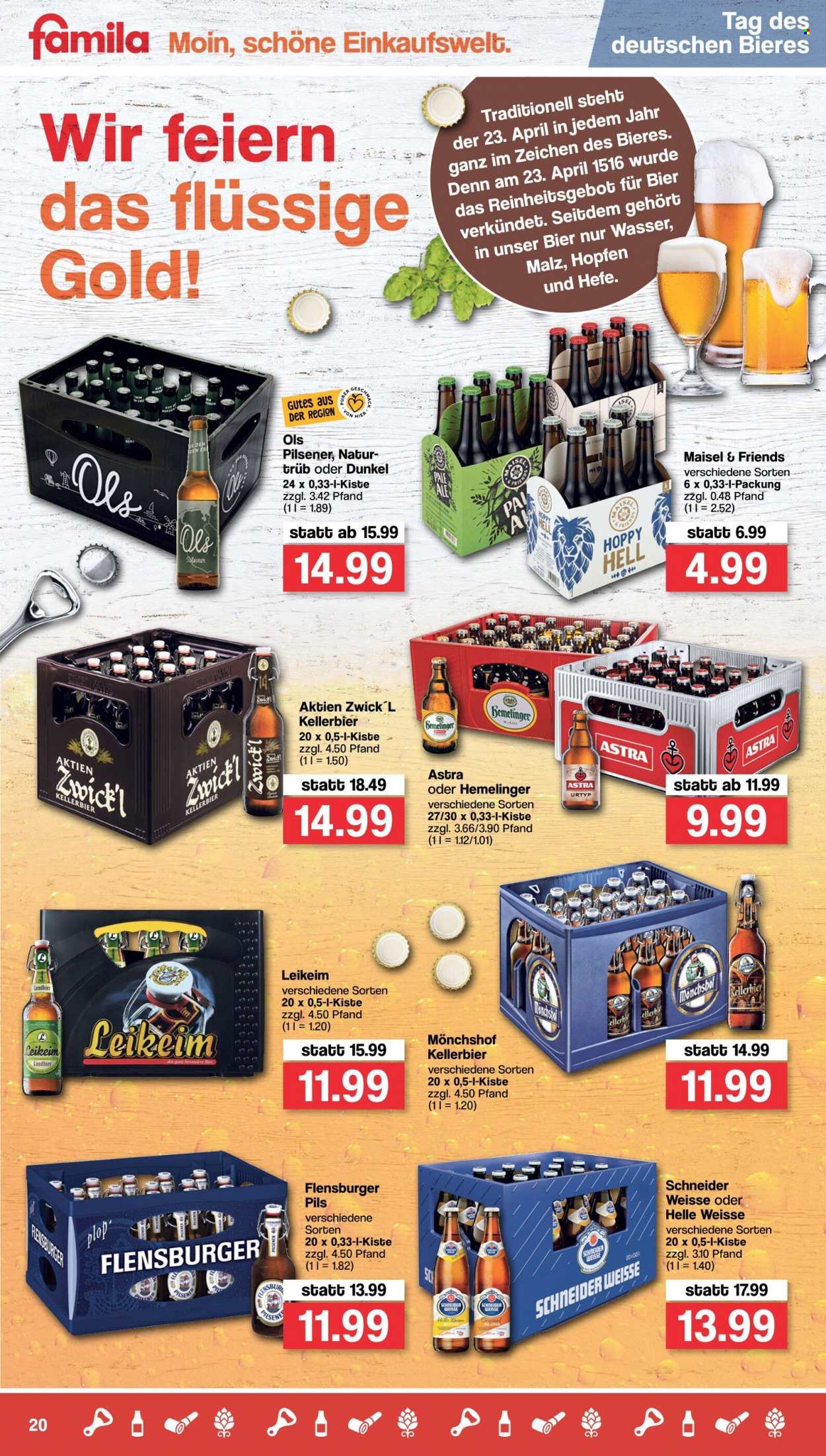 famila Prospekte  - 19.04.2022 - 23.04.2022. Seite 20