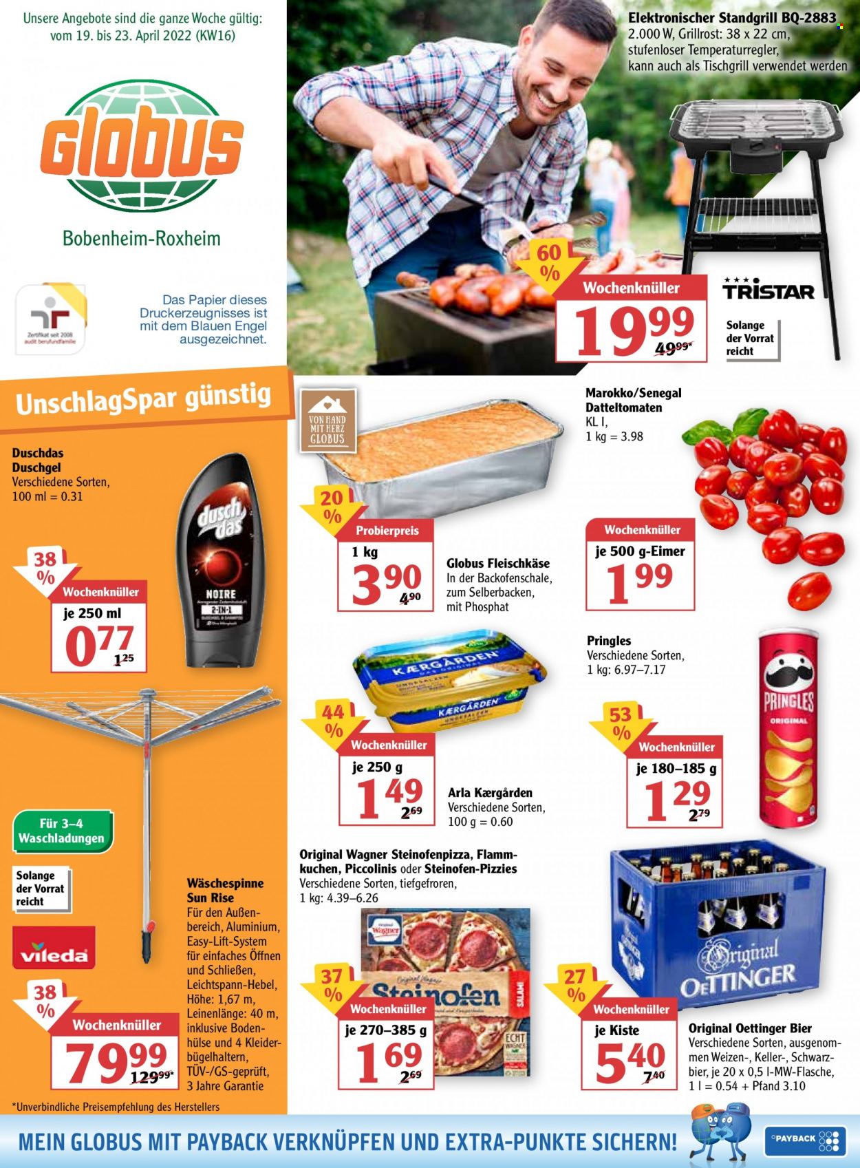 Globus Prospekte  - 19.04.2022 - 23.04.2022. Seite 1