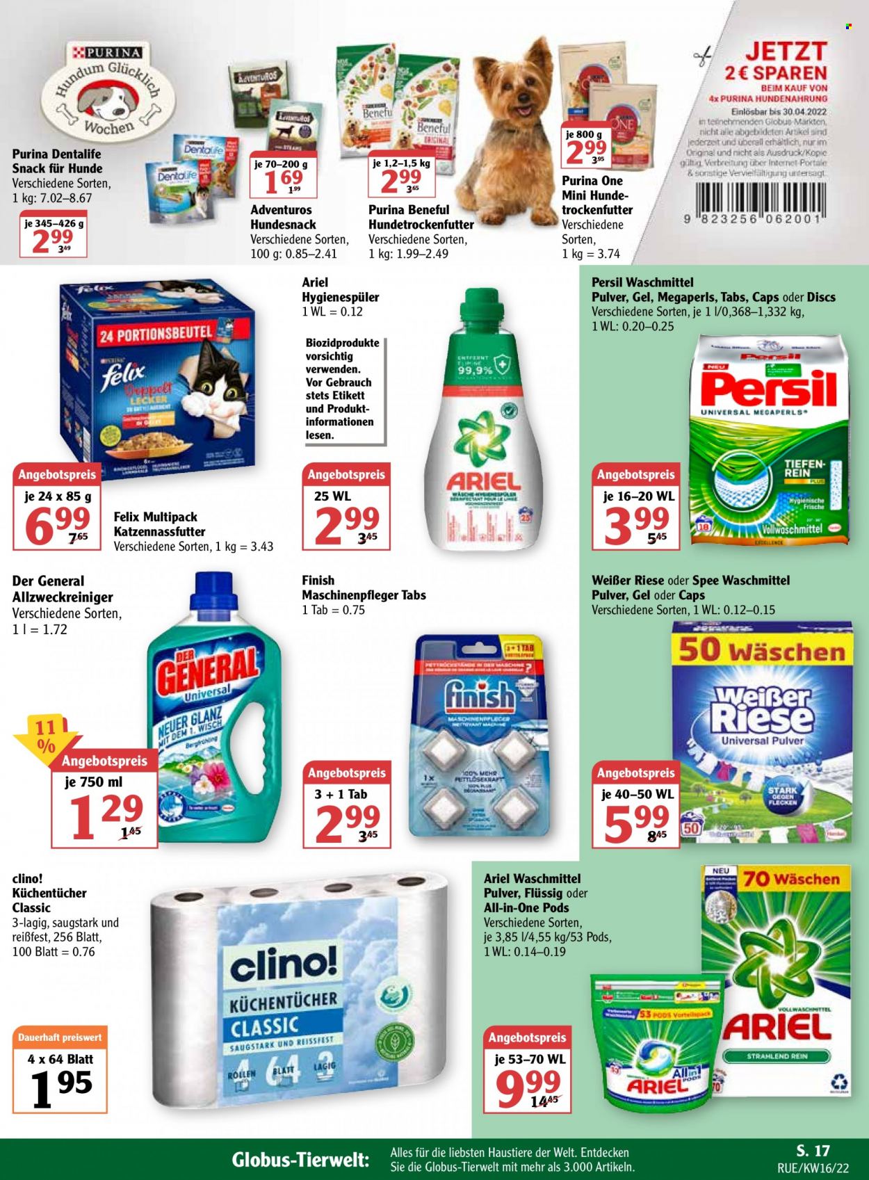 Globus Prospekte  - 19.04.2022 - 23.04.2022. Seite 19