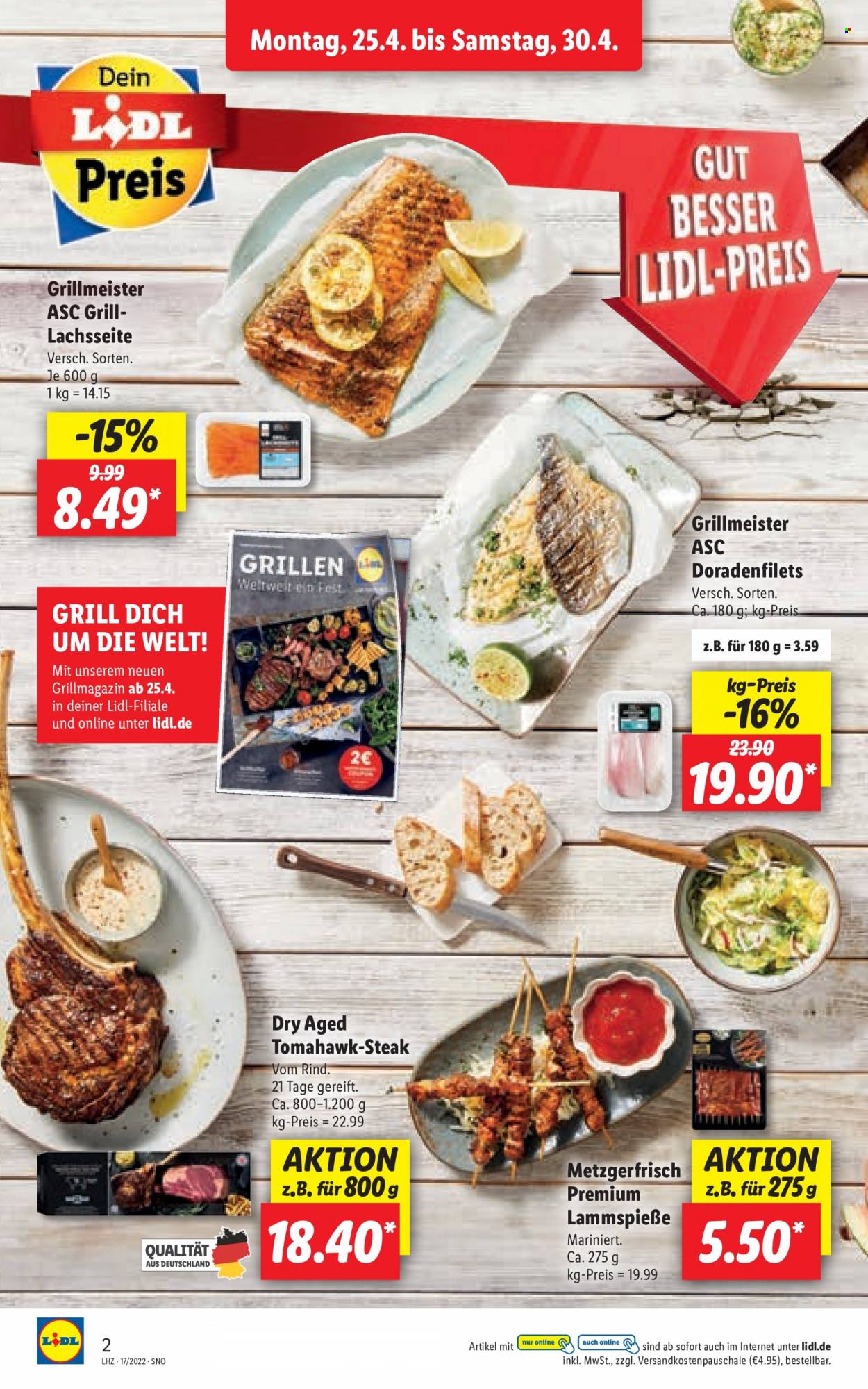 Lidl Prospekte  - 25.04.2022 - 30.04.2022. Seite 2