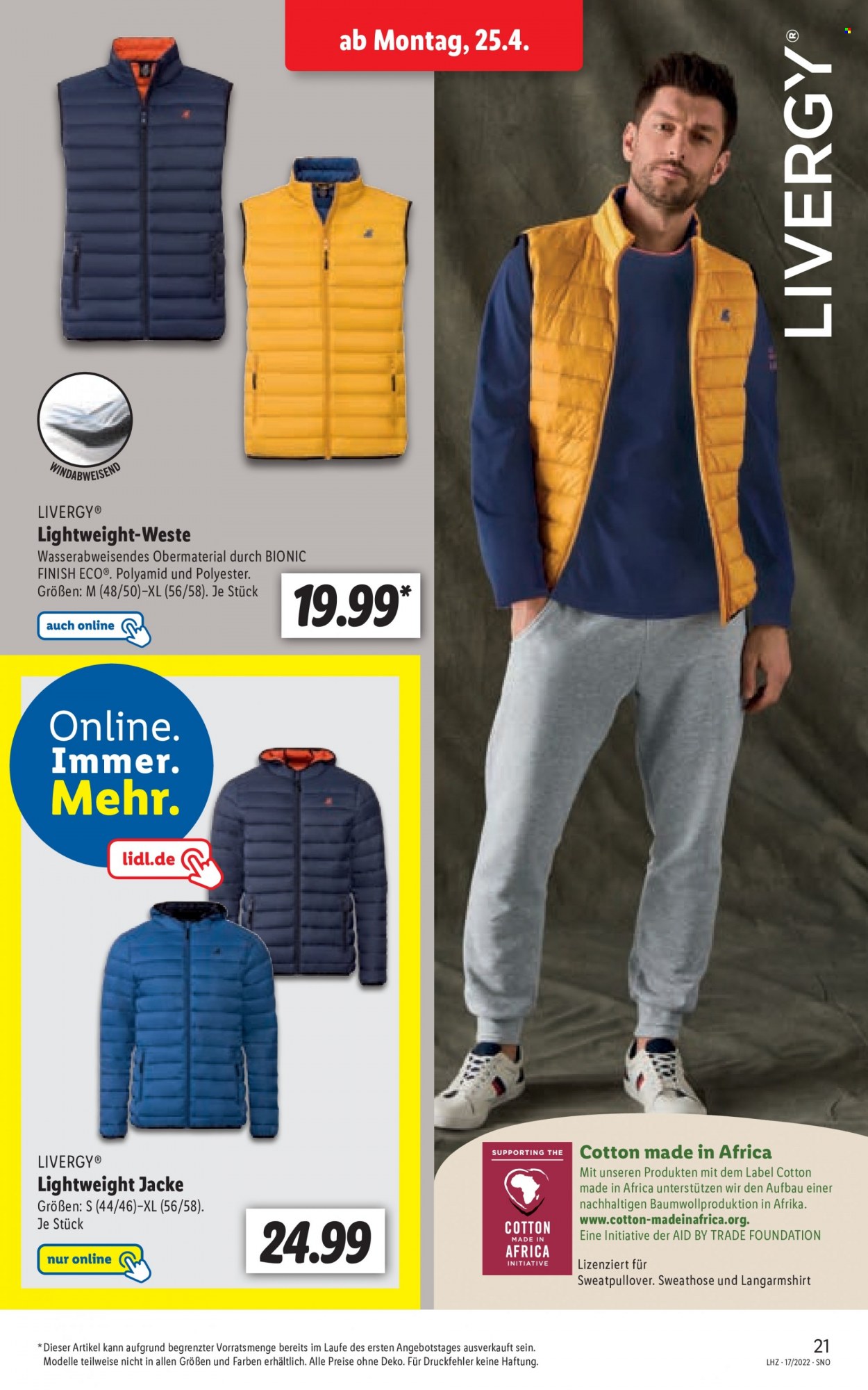 Lidl Prospekte  - 25.04.2022 - 30.04.2022. Seite 21