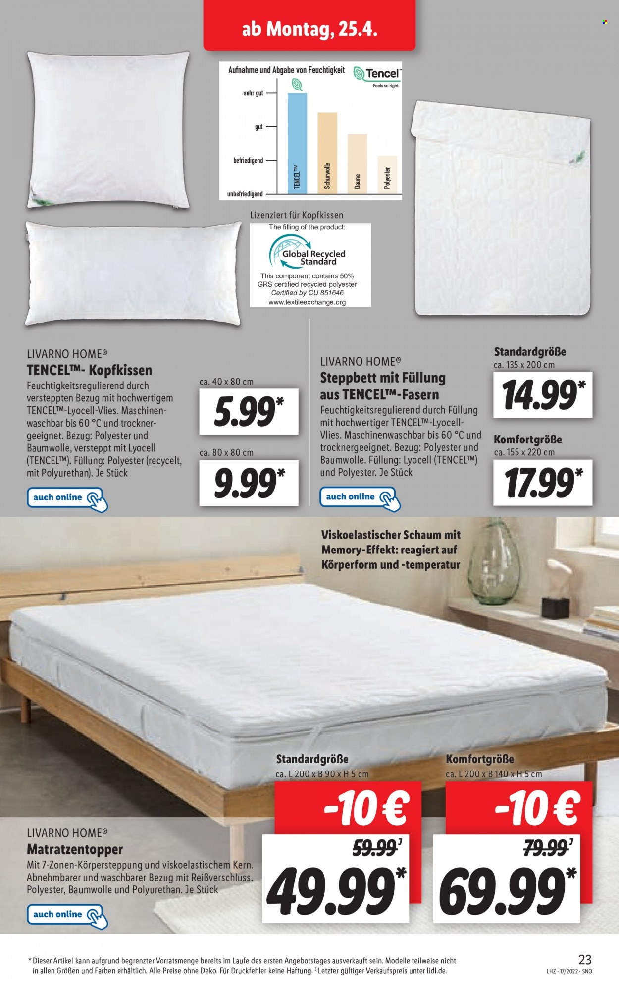 Lidl Prospekte  - 25.04.2022 - 30.04.2022. Seite 23