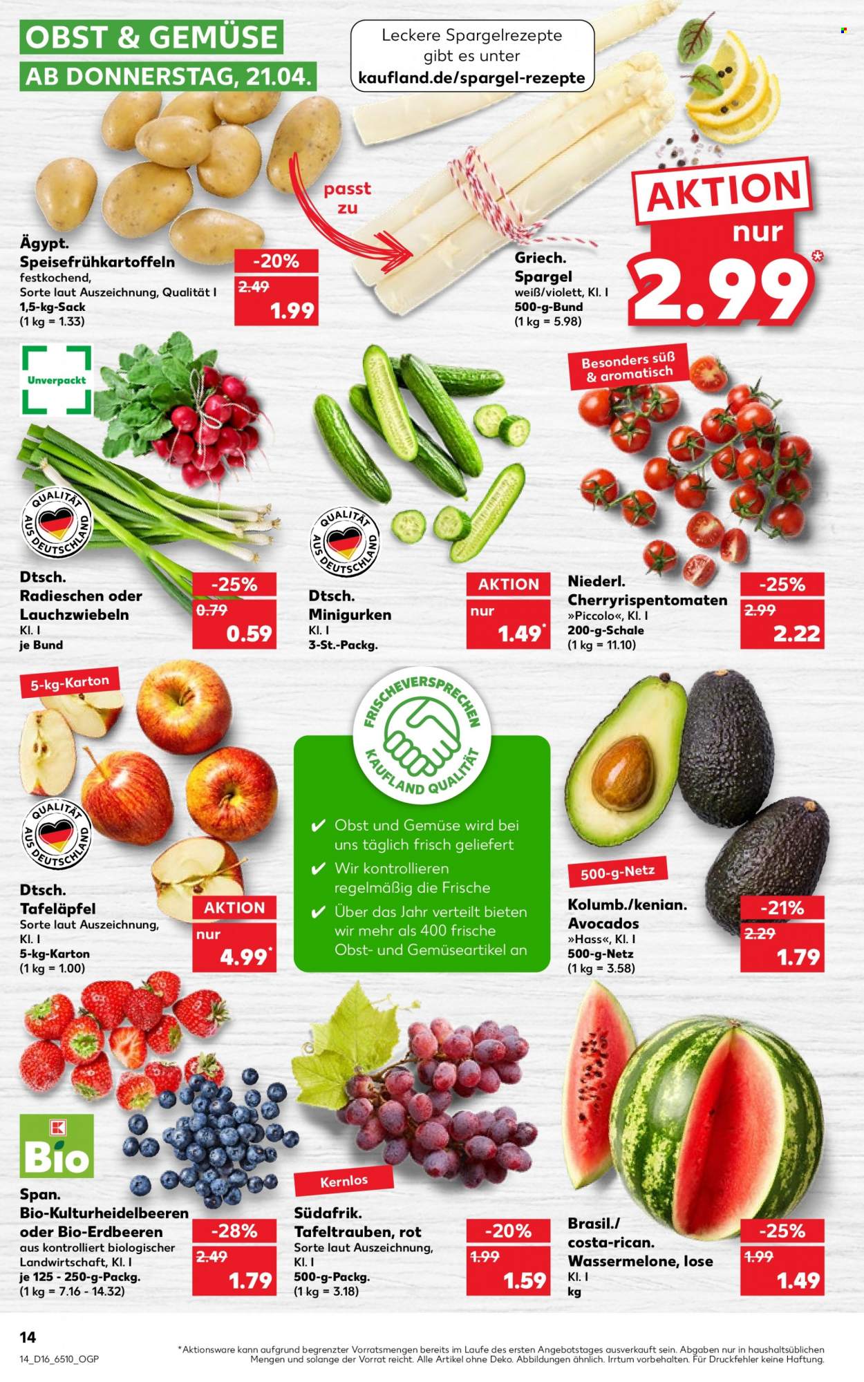 Kaufland Prospekte  - 21.04.2022 - 27.04.2022. Seite 14