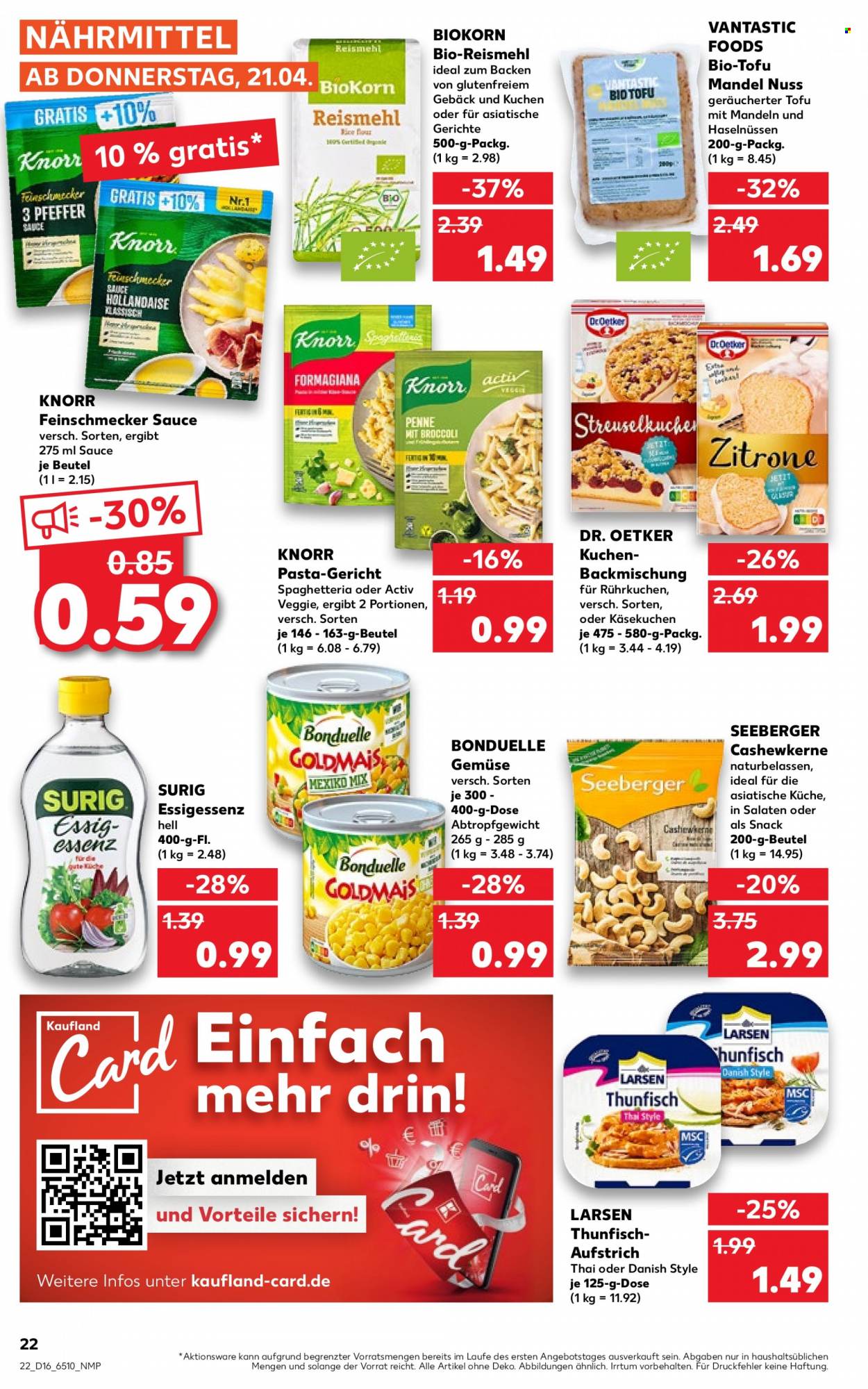 Kaufland Prospekte  - 21.04.2022 - 27.04.2022. Seite 22