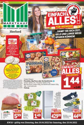 Prospekte Marktkauf - 19.04.2022 - 23.04.2022.