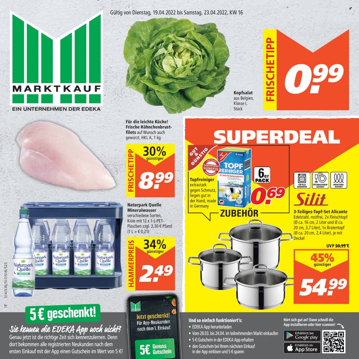 Marktkauf Prospekte  - 19.04.2022 - 23.04.2022. Seite 1