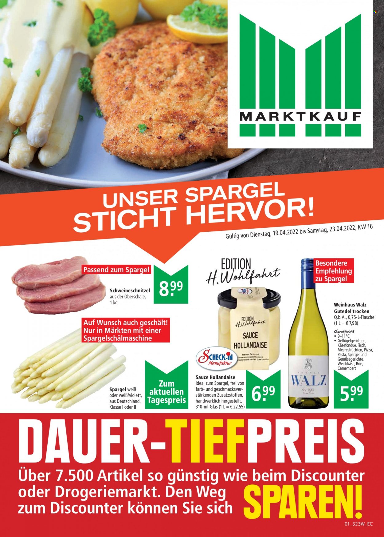 Marktkauf Prospekte  - 19.04.2022 - 23.04.2022. Seite 1