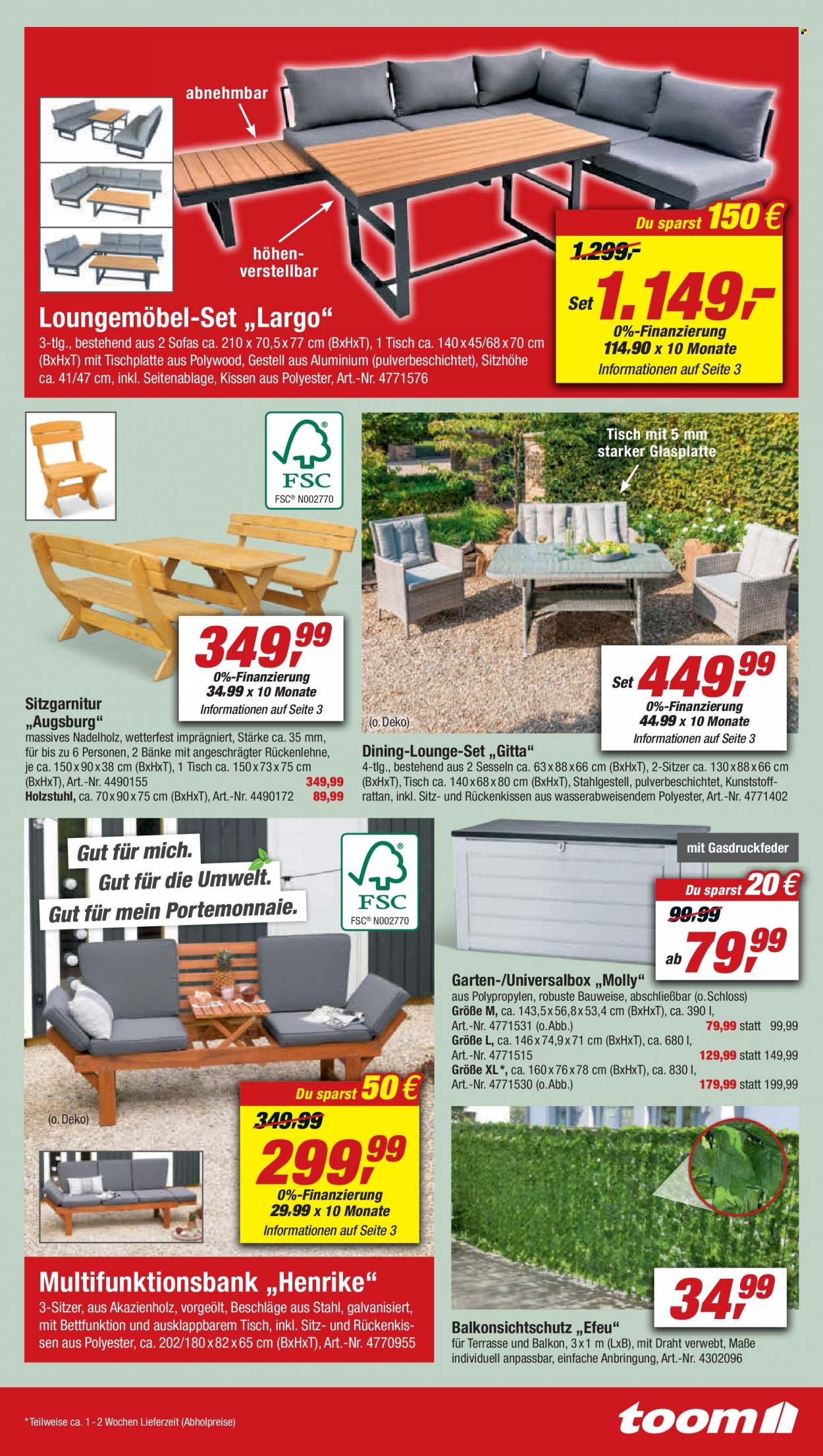 toom Baumarkt Prospekte  - 23.04.2022 - 29.04.2022. Seite 15