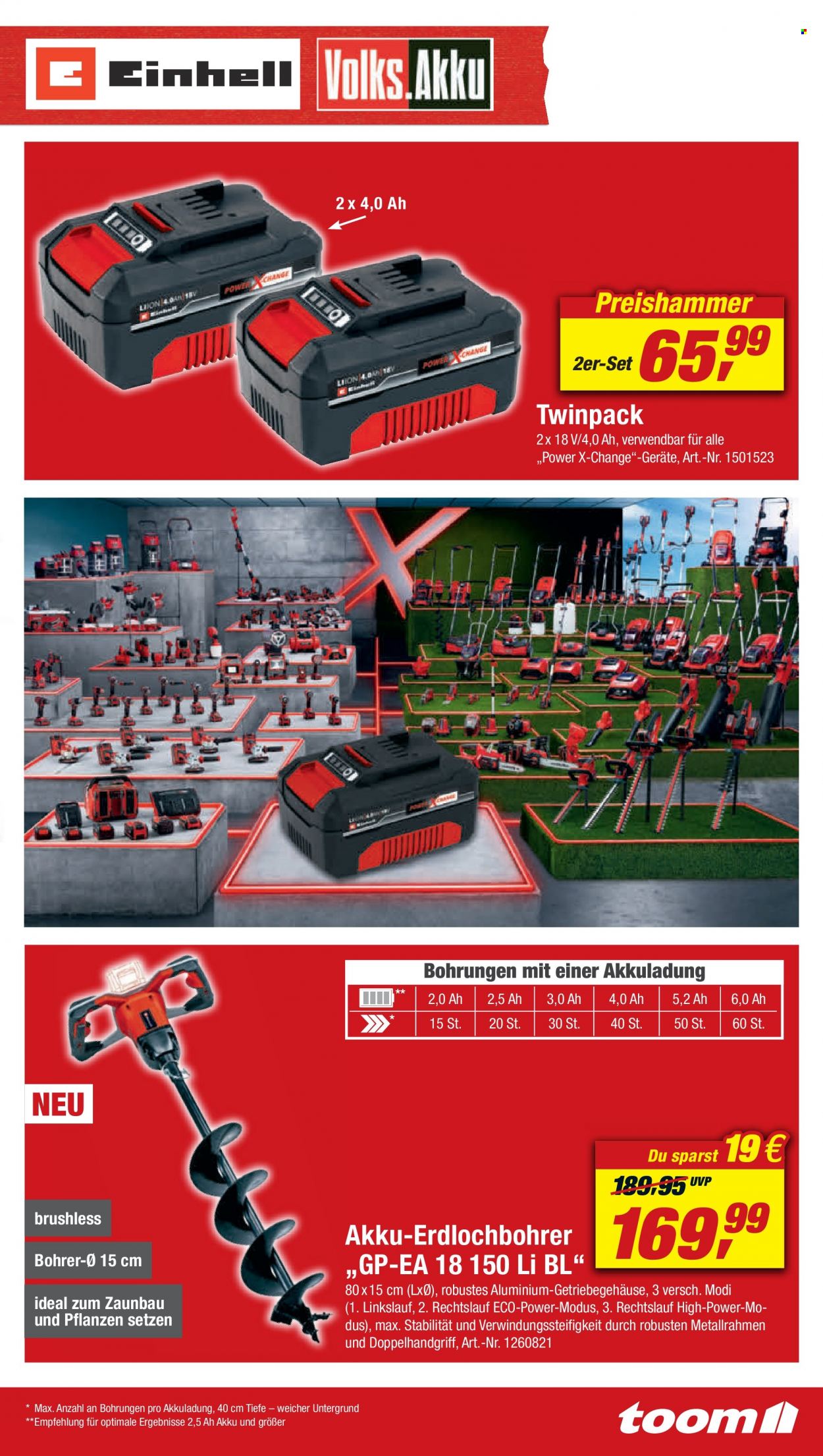 toom Baumarkt Prospekte  - 23.04.2022 - 29.04.2022. Seite 21