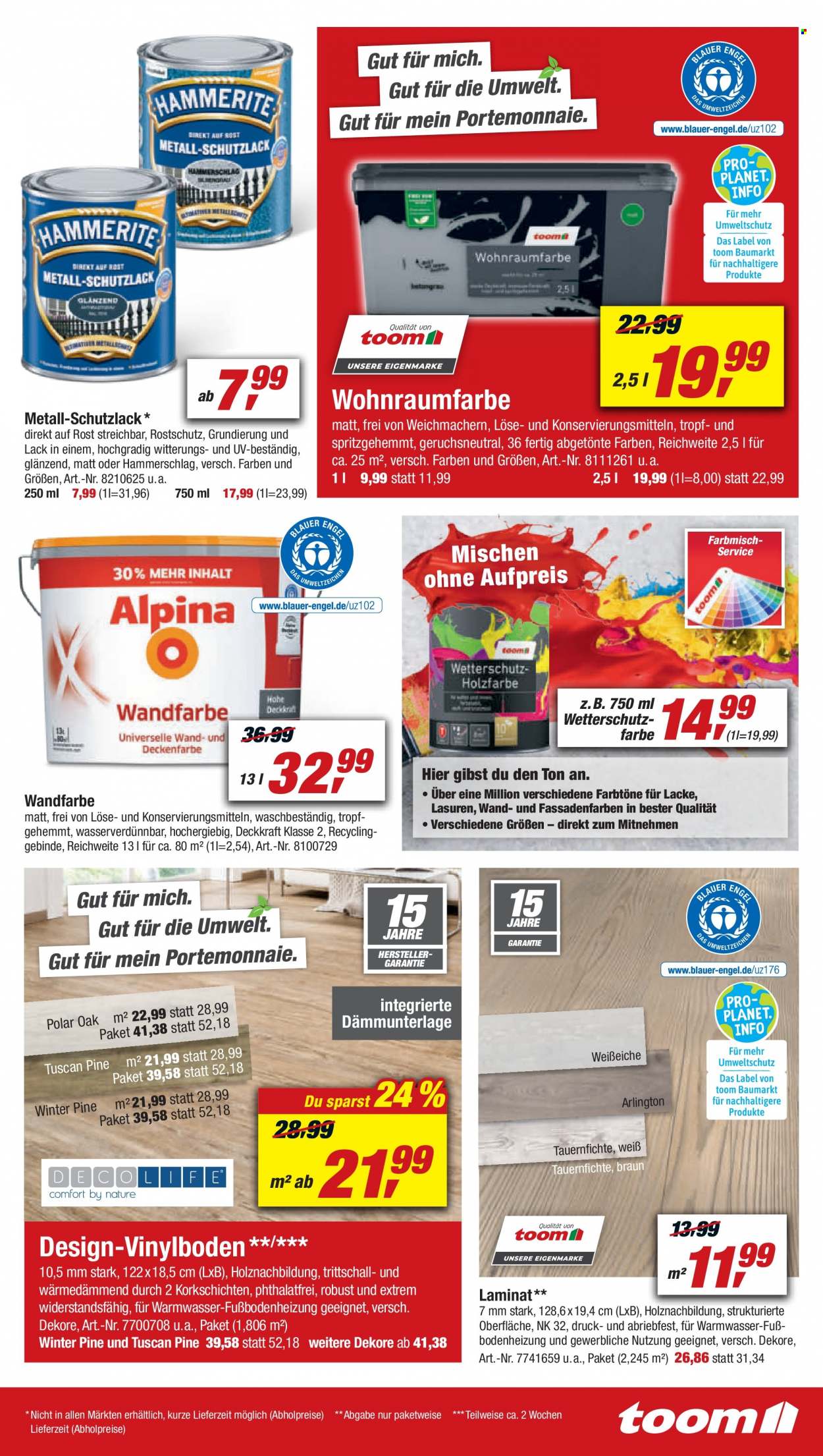 toom Baumarkt Prospekte  - 23.04.2022 - 29.04.2022. Seite 25