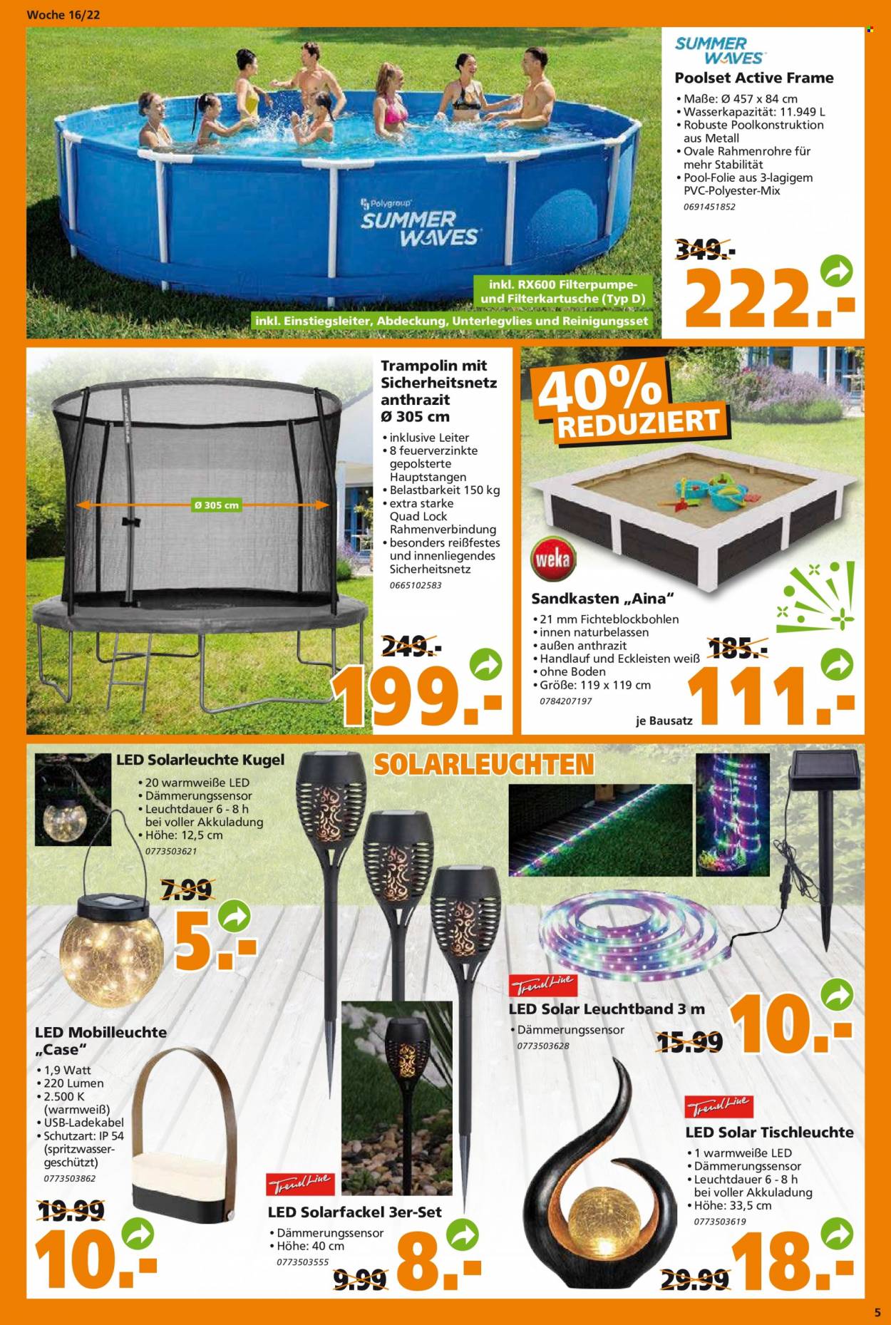 Globus Baumarkt Prospekte  - 19.04.2022 - 23.04.2022. Seite 5